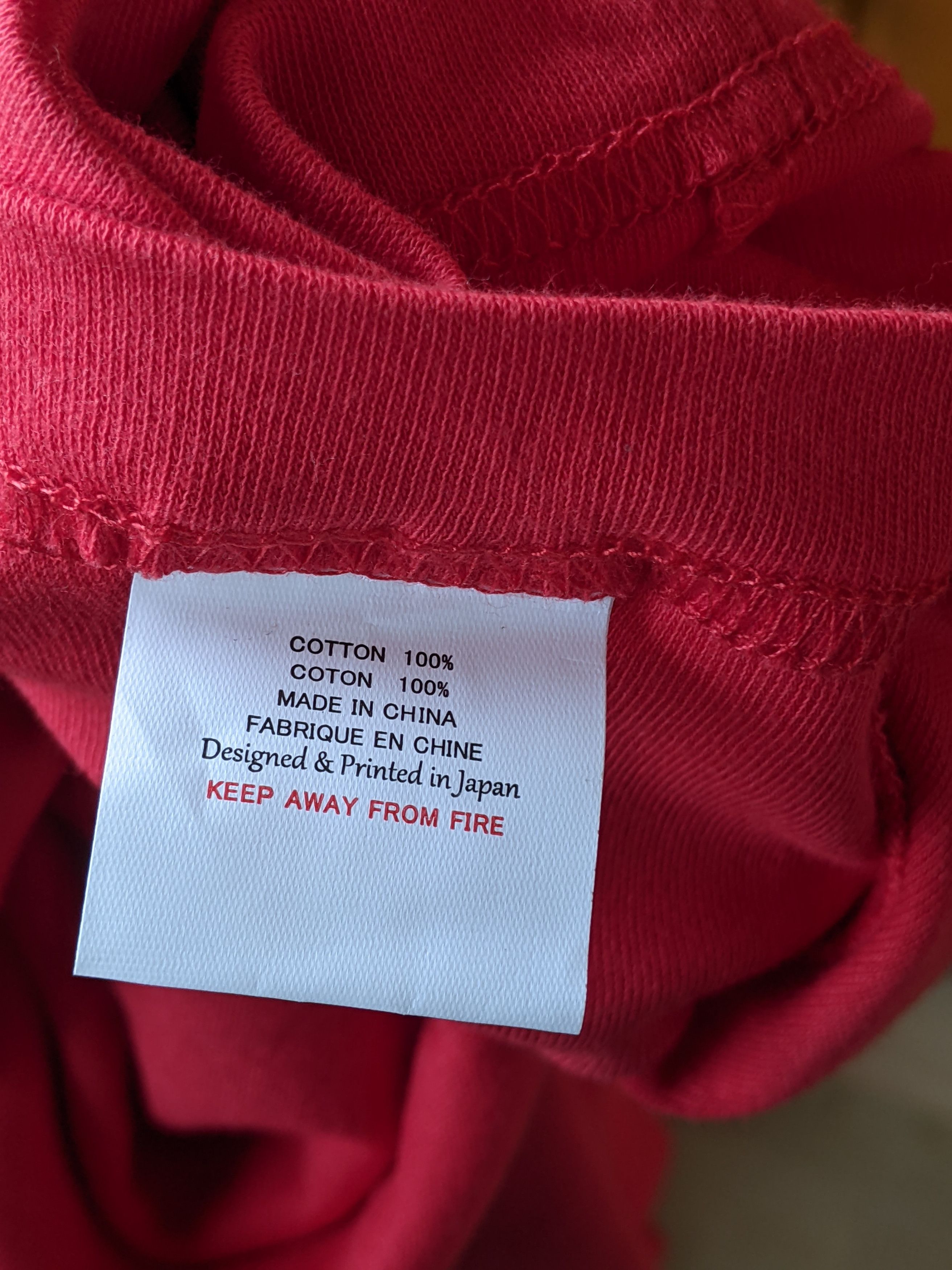 Japanese Brand RARE Ichiban Tokyo Cotton Red Tshirt Japan Print Size M Size US M / EU 48-50 / 2 - 10 Thumbnail