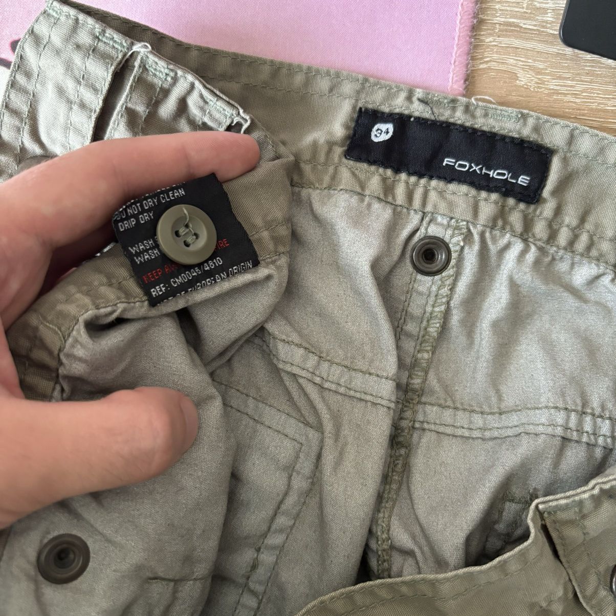 Hysteric Glamour × Japanese Brand × Vintage Vintage Y2K multi pocket pants Size US 34 / EU 50 - 5 Thumbnail