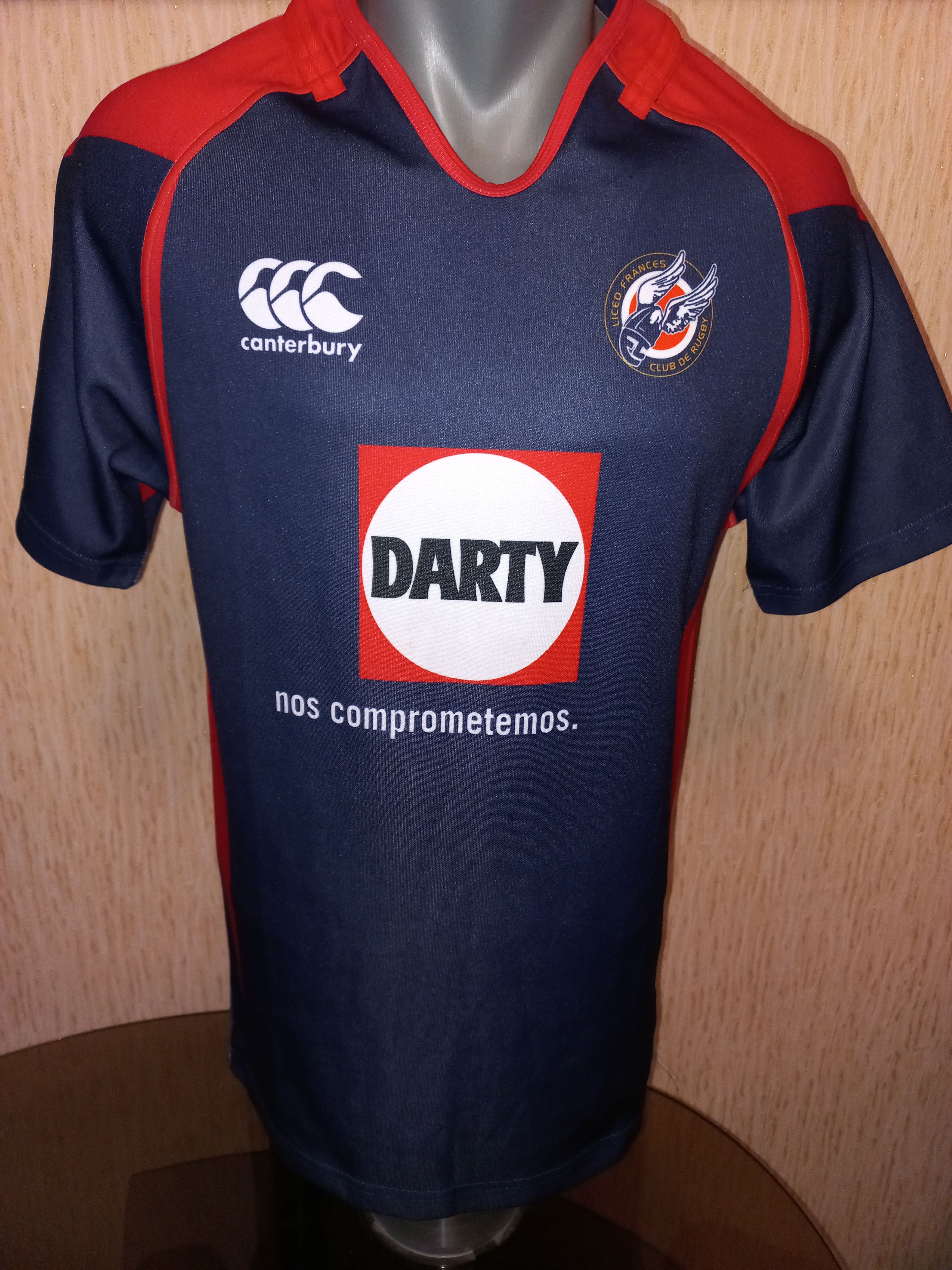 Canterbury of New Zealand Canterbury Spain Liceo Frances CR rugby jersey (Size M) Size US M / EU 48-50 / 2 - 1 Thumbnail