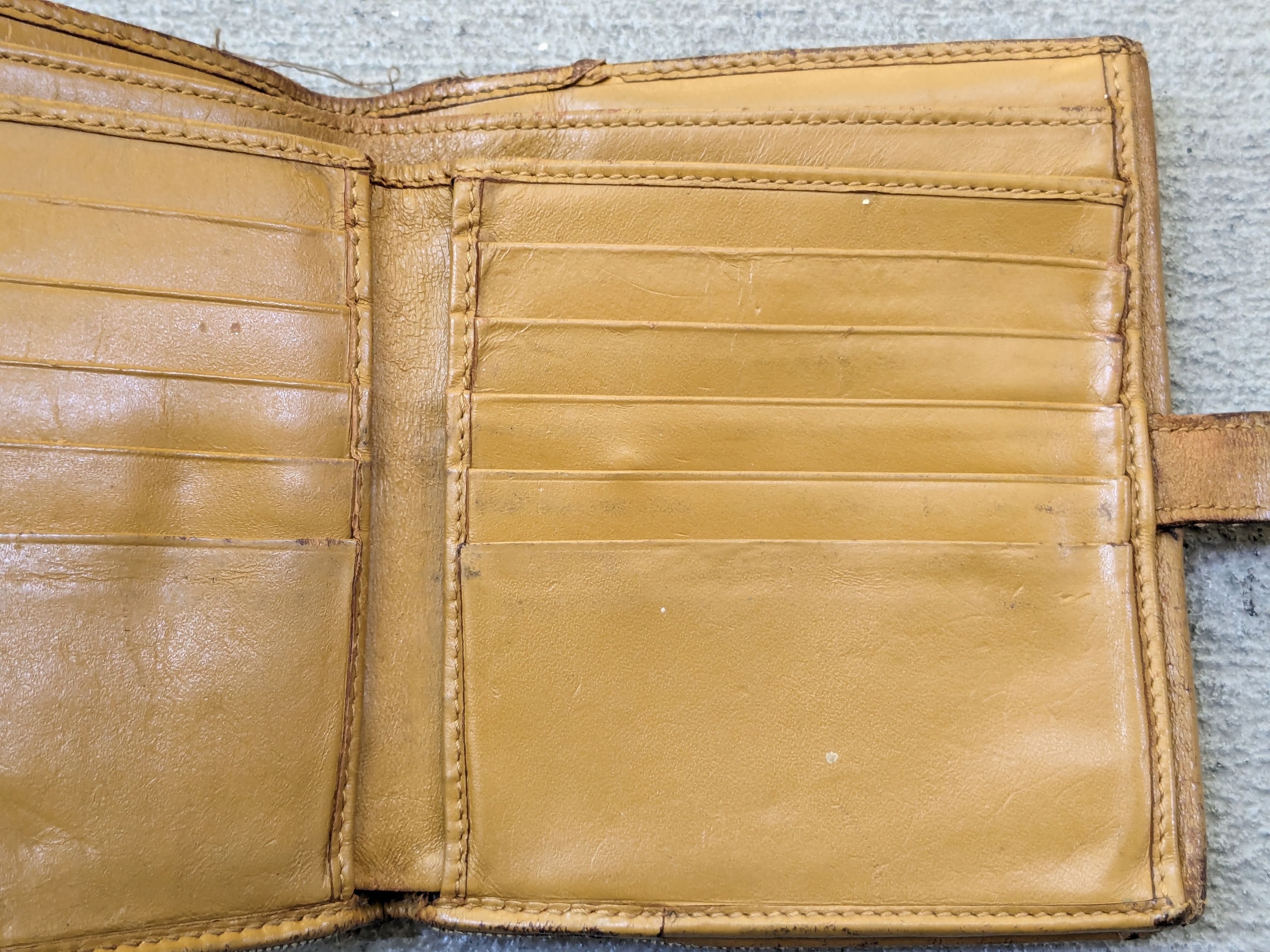 Gucci Gucci Wallet Monogram Canvas Logo Brown Bifold Size ONE SIZE - 12 Thumbnail