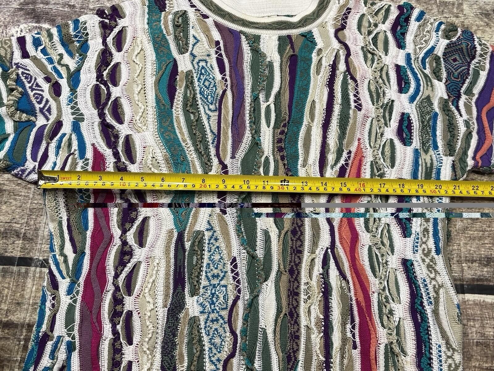 Coogi Coogi Sweater Mens Medium 3D Knit Mercerized Cotton 90s Size US M / EU 48-50 / 2 - 12 Thumbnail