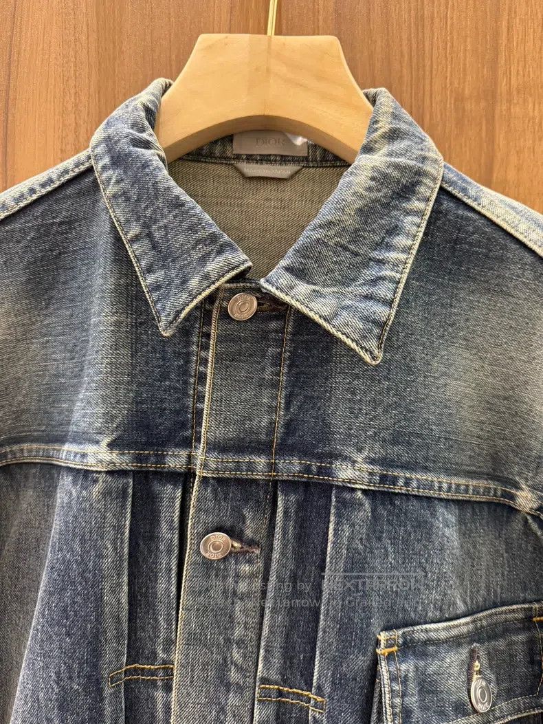 Dior Dior 1947 denim jacket Size US L / EU 52-54 / 3 - 3 Thumbnail