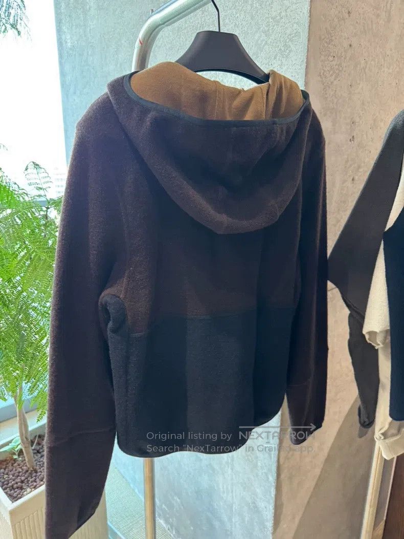 Loro Piana LORO PIANA Color block cashmere hooded sweatshirt Size S / US 4 / IT 40 - 2 Thumbnail