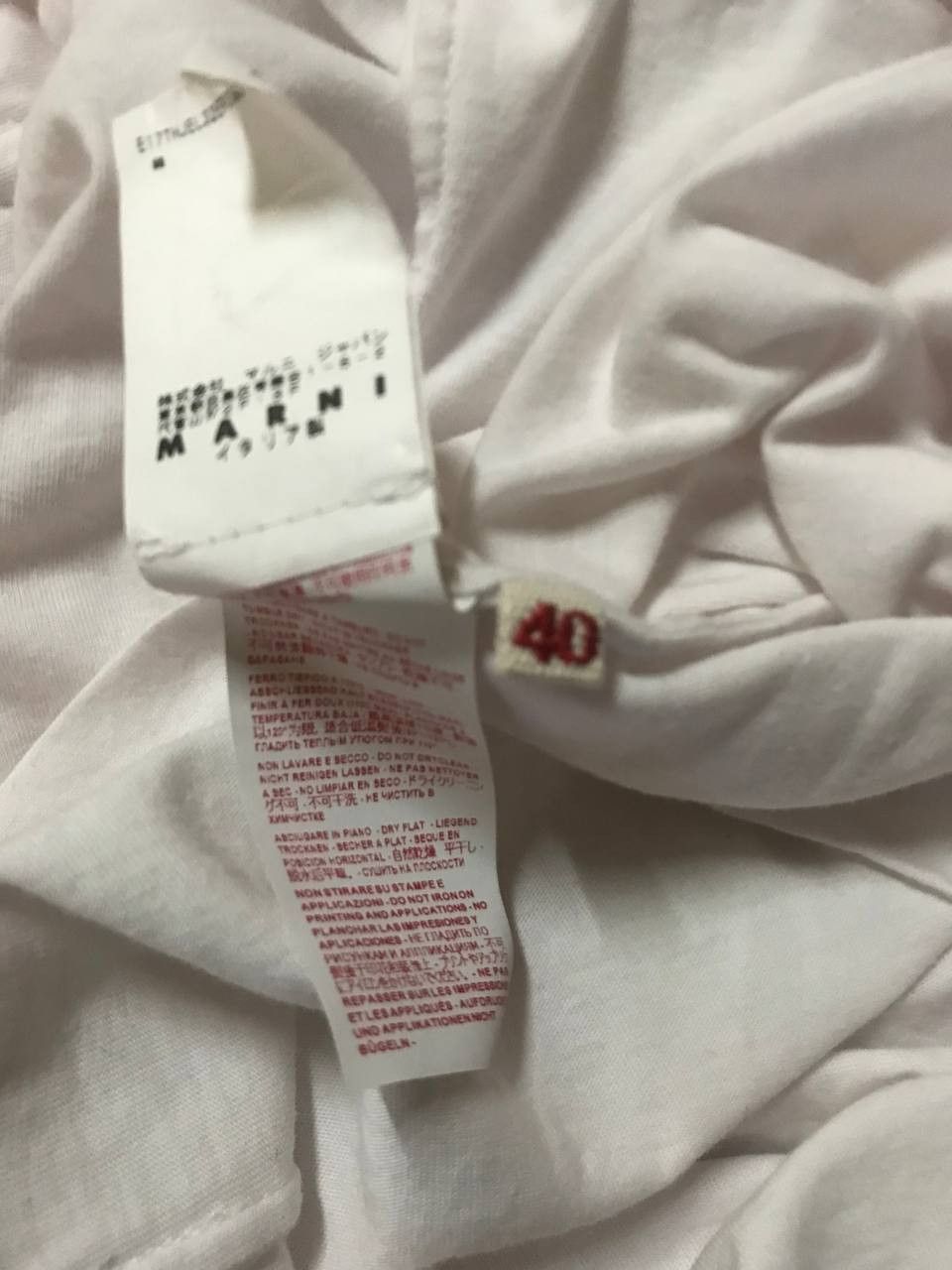 Marni SS17 Marni x Ruth Van Beek Tee Size US S / EU 44-46 / 1 - 6 Thumbnail