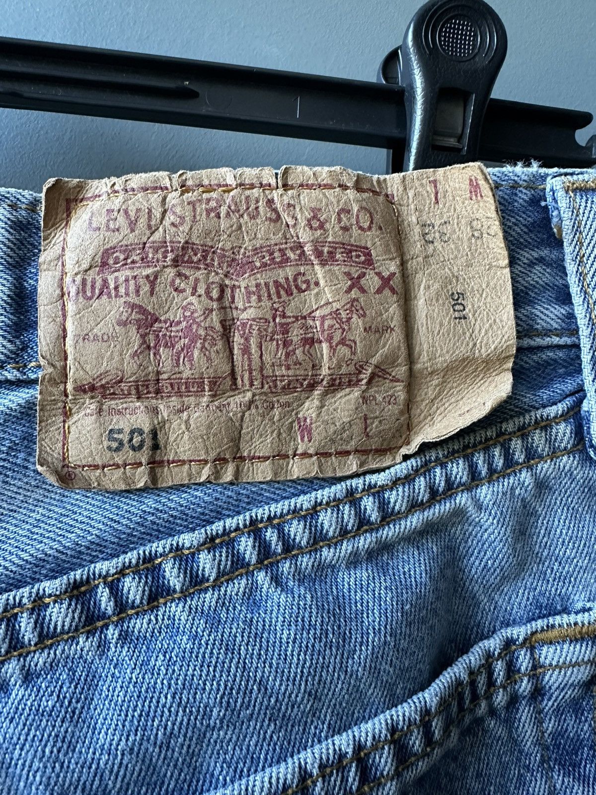 Levi's Vintage Levis Denim Jeans Size 28 x 32 Size 25" / US 0 / IT 36 - 6 Thumbnail