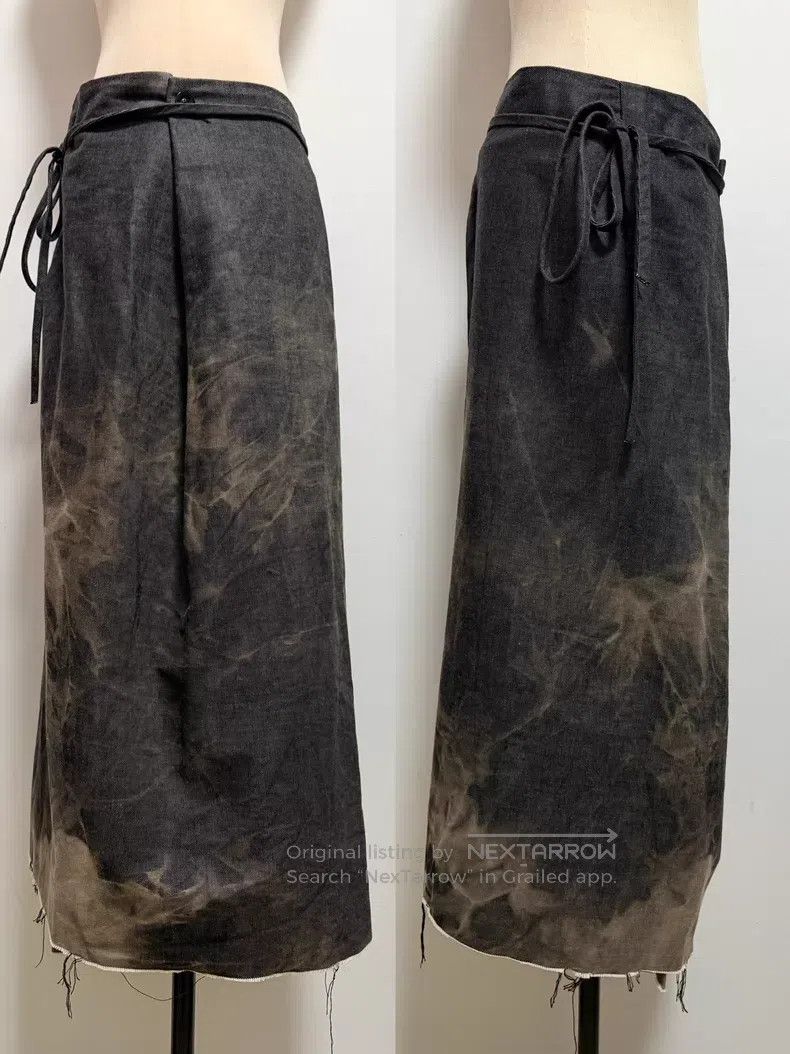 Atelier Suppan ATELIER SUPPAN Tie-dye denim skirt| Size 28" / US 6 / IT 42 - 5 Thumbnail