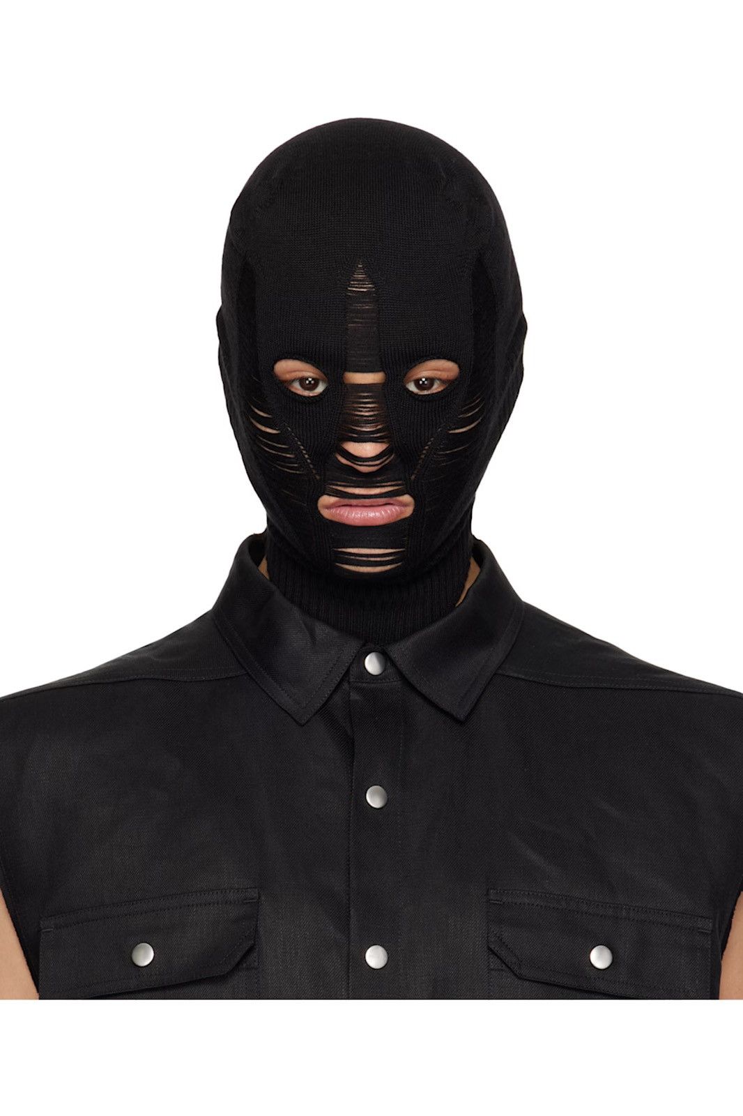 Rick Owens Rick owens Hollywood Skull Balaclava Size ONE SIZE - 1 Thumbnail