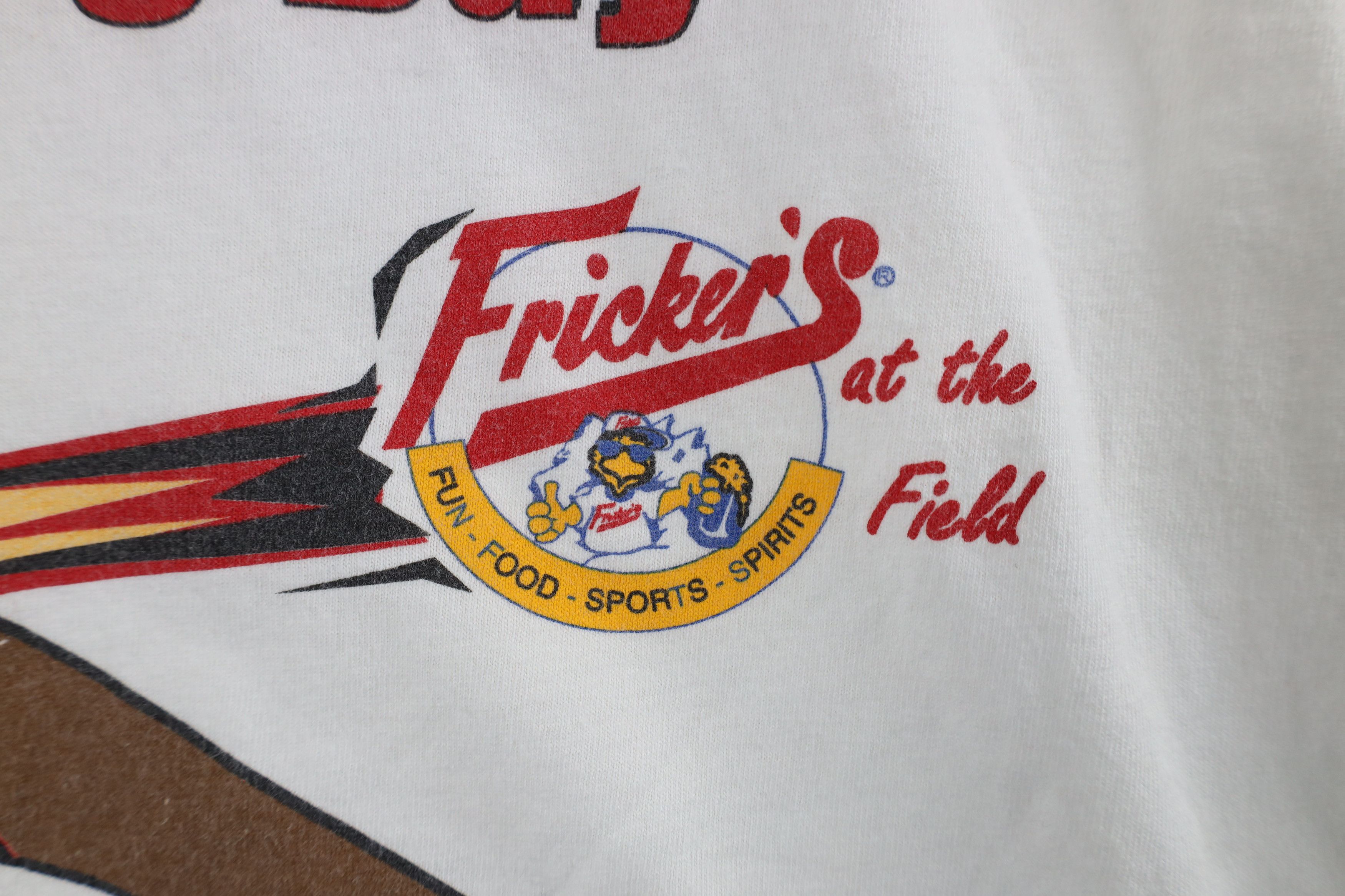 Vintage Vintage Y2K 2003 Day Toledo Mud Hens Baseball T-Shirt White Size US XL / EU 56 / 4 - 5 Thumbnail