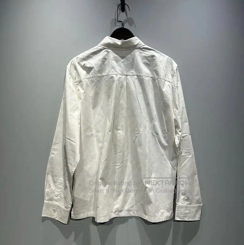Louis Vuitton Louis Vuitton White Men's Shirt with Embroidered Design . Size US M / EU 48-50 / 2 - 2 Thumbnail