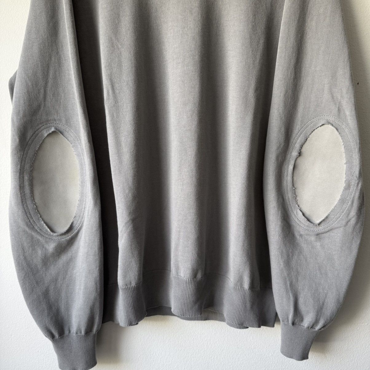 Maison Margiela SS2018 Maison Margiela Pullover Elbow Patch Knit Sweater Size US XL / EU 56 / 4 - 4 Thumbnail