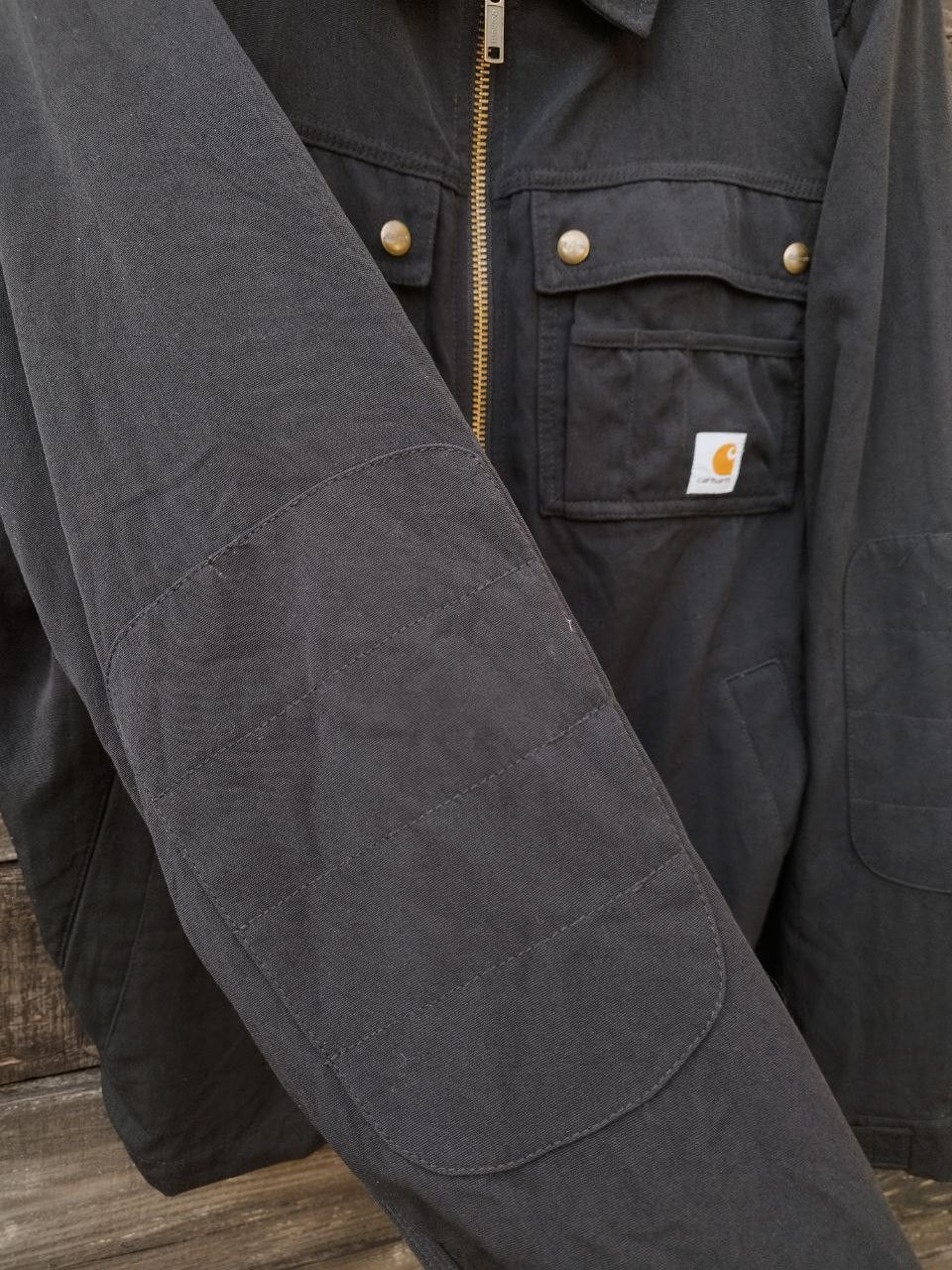 Carhartt Y2K Carhartt Black Light Nylon Jacket Large Streetwear Size US L / EU 52-54 / 3 - 11 Thumbnail