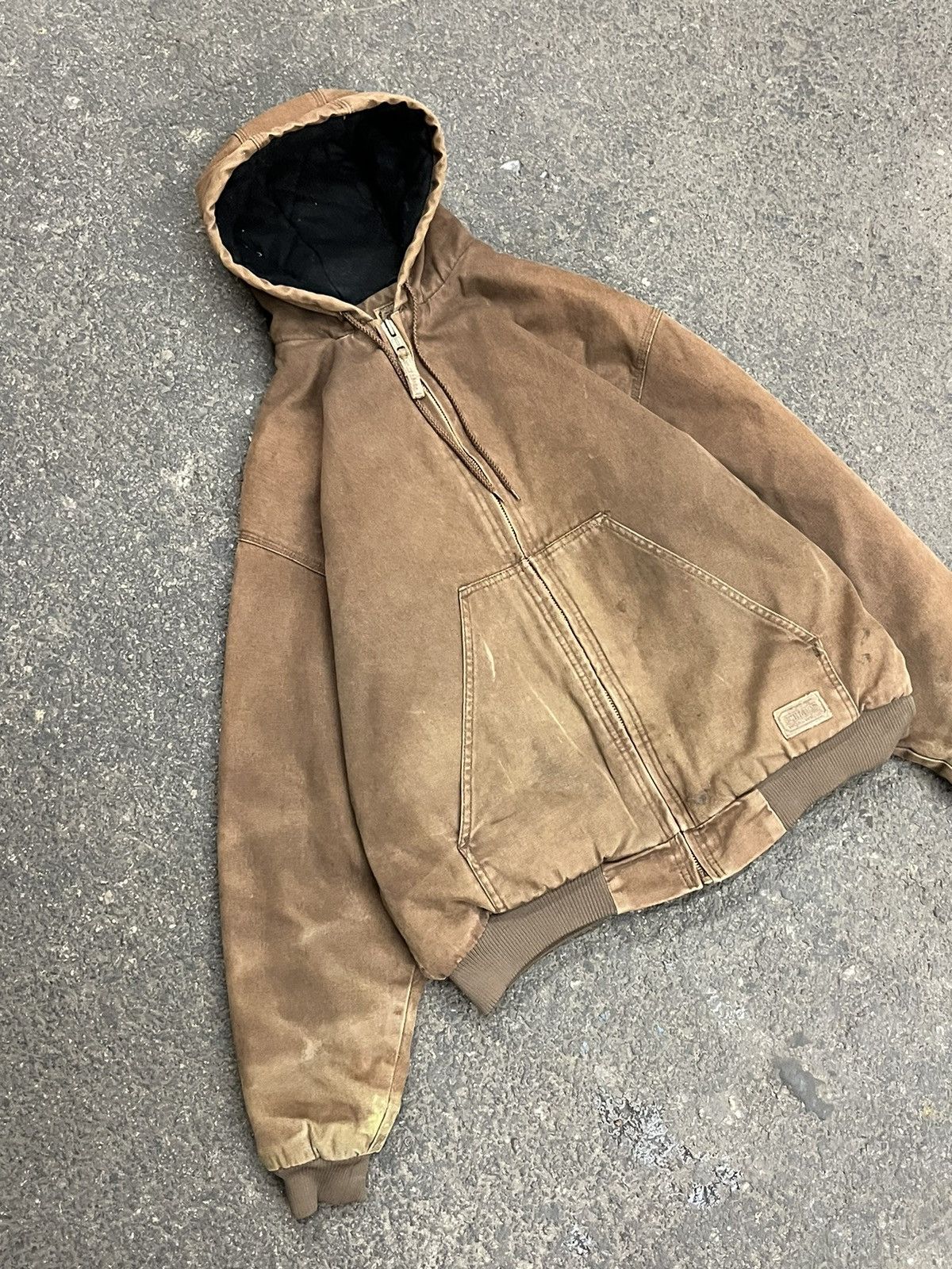 Carhartt × Vintage Carhartt style workwear coat sun faded earth tone brown Size US XL / EU 56 / 4 - 3 Thumbnail
