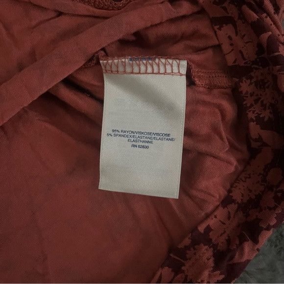 Lands' End Lands End Floral Long Sleeve Blouse ruched side size xl Size XL / US 12-14 / IT 48-50 - 5 Thumbnail