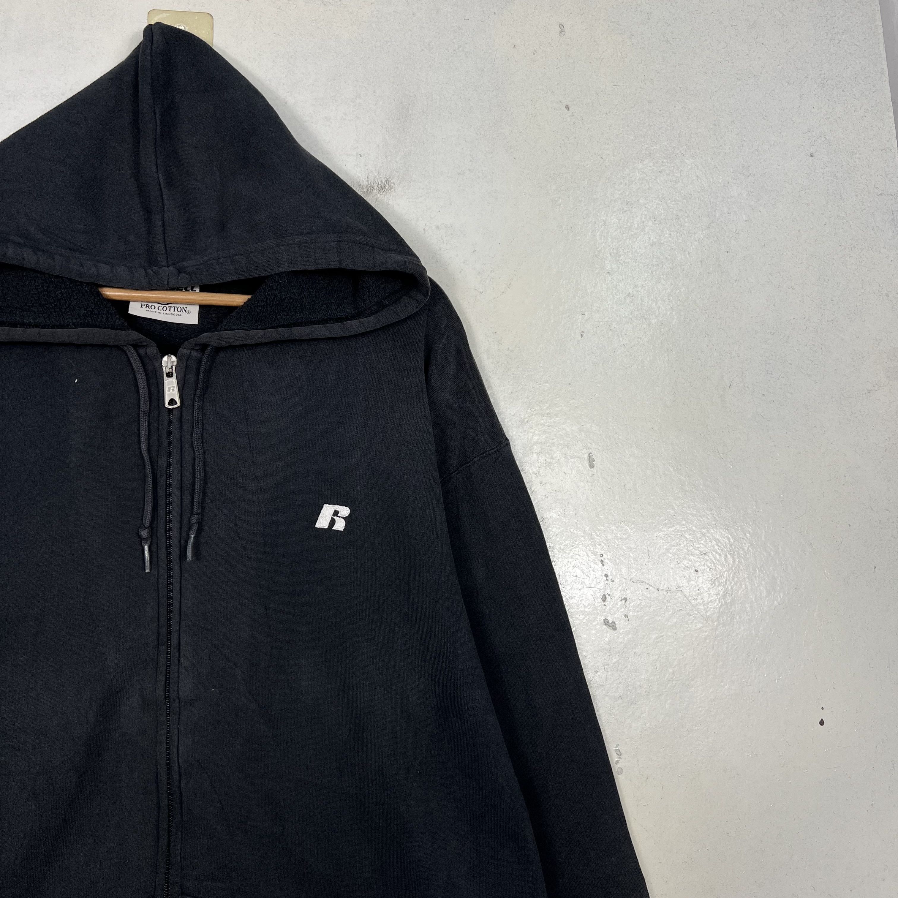 Russell Athletic RUSSELL ATHLETIC Pro Cotton Zipper Hoodies #3838-C175 Size US L / EU 52-54 / 3 - 4 Thumbnail