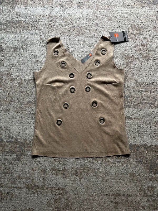 Other Intelligent Sz M Top Tank Vintage 2000s Sz M Rare Beige Skin Size M / US 6-8 / IT 42-44 - 1 Thumbnail
