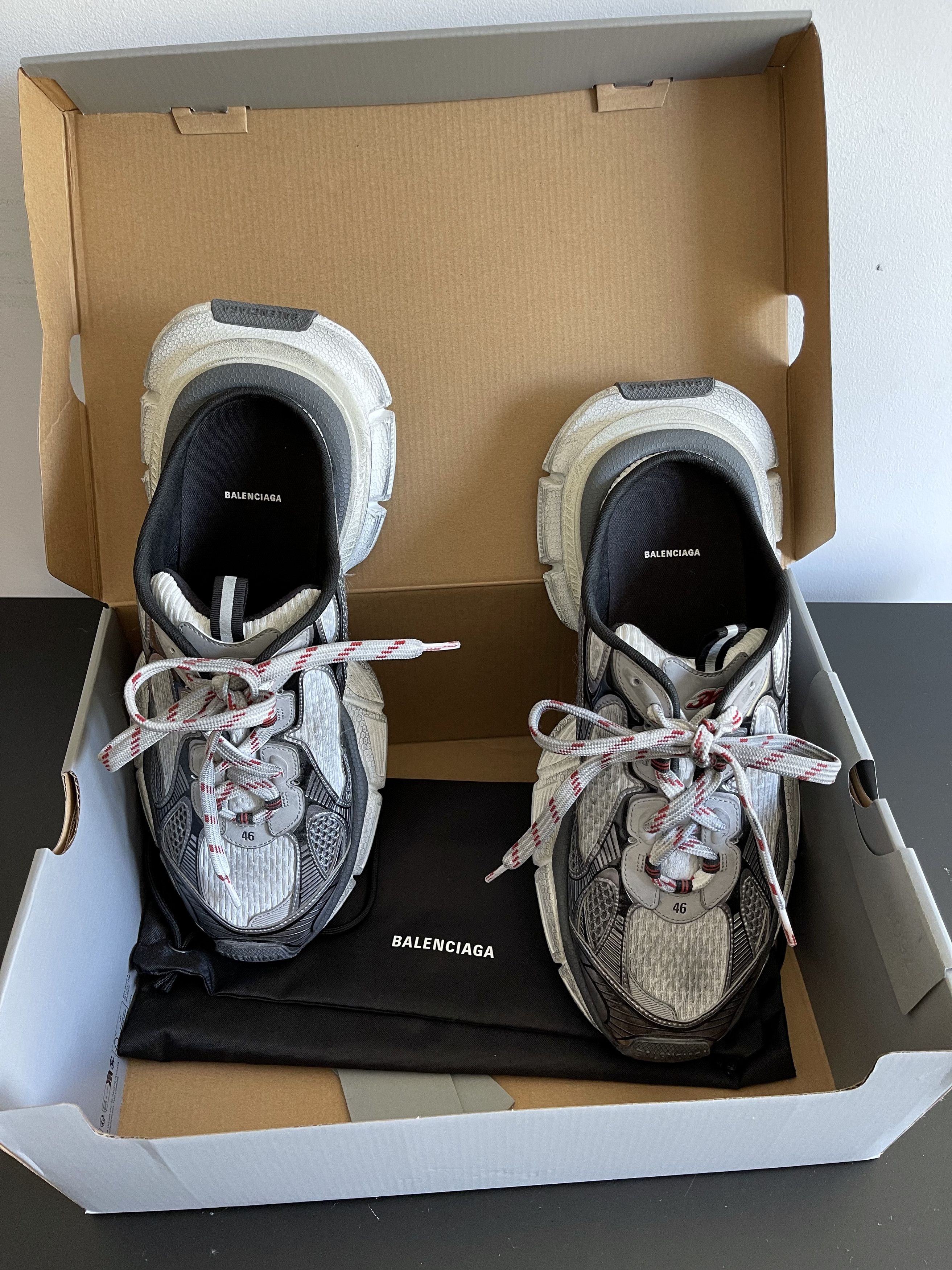 Balenciaga 3XL Mule Sneakers (46) US 13 Size US 13 / EU 46 - 2 Thumbnail