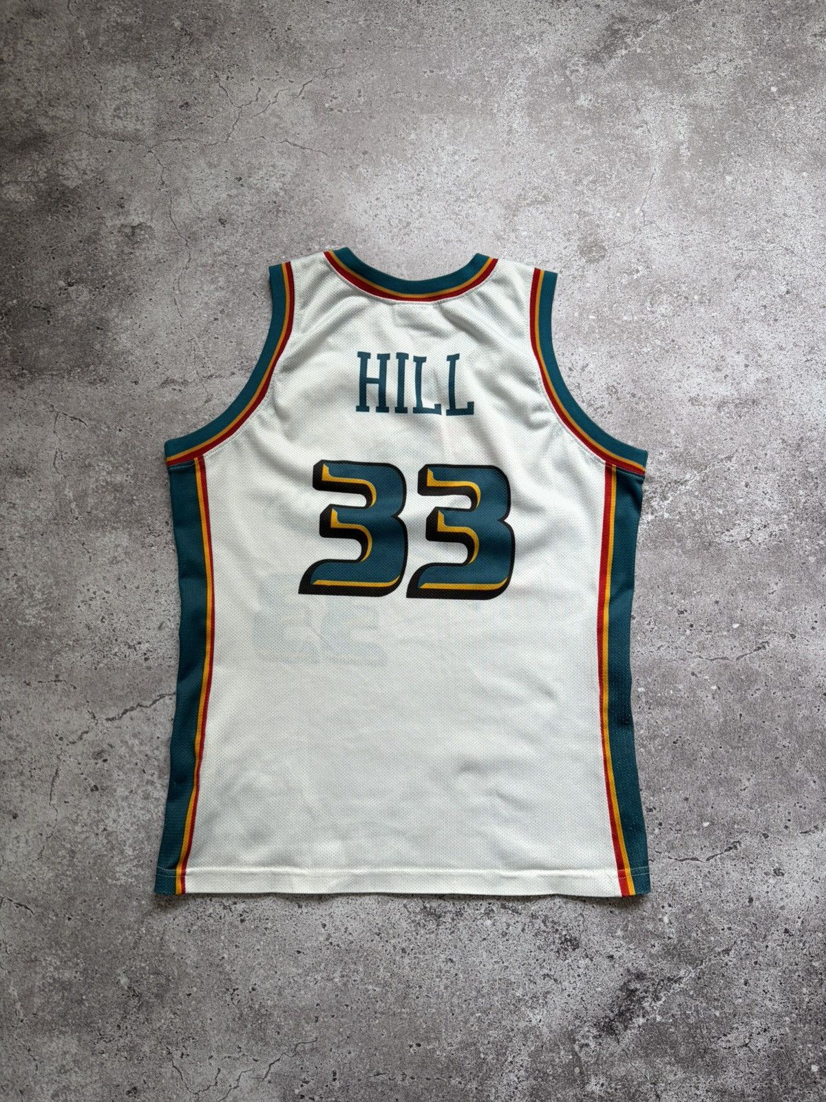 Champion Detroit Pistons Basketball Champion #33 Grant Hill Size US S / EU 44-46 / 1 - 8 Thumbnail