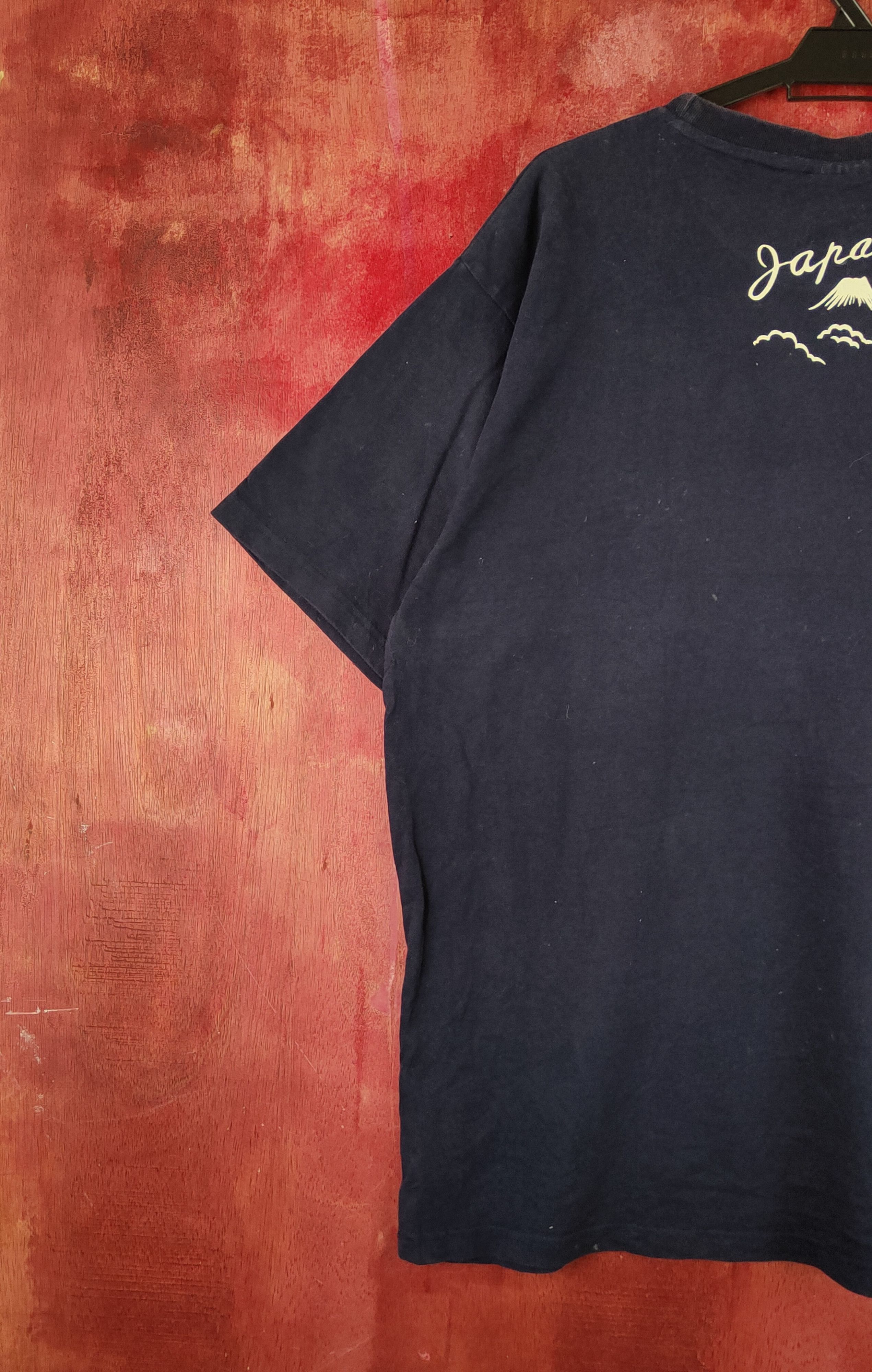Edition Japan × Japanese Brand × Vintage Japan art Dark Blue Short Sleeve T-shirts #S2304 Size US XL / EU 56 / 4 - 10 Thumbnail