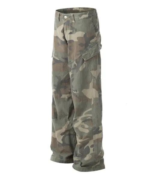 Japanese Brand × Jean Retro trendy street camouflage men's jeans y2k Size US 32 / EU 48 - 2 Thumbnail