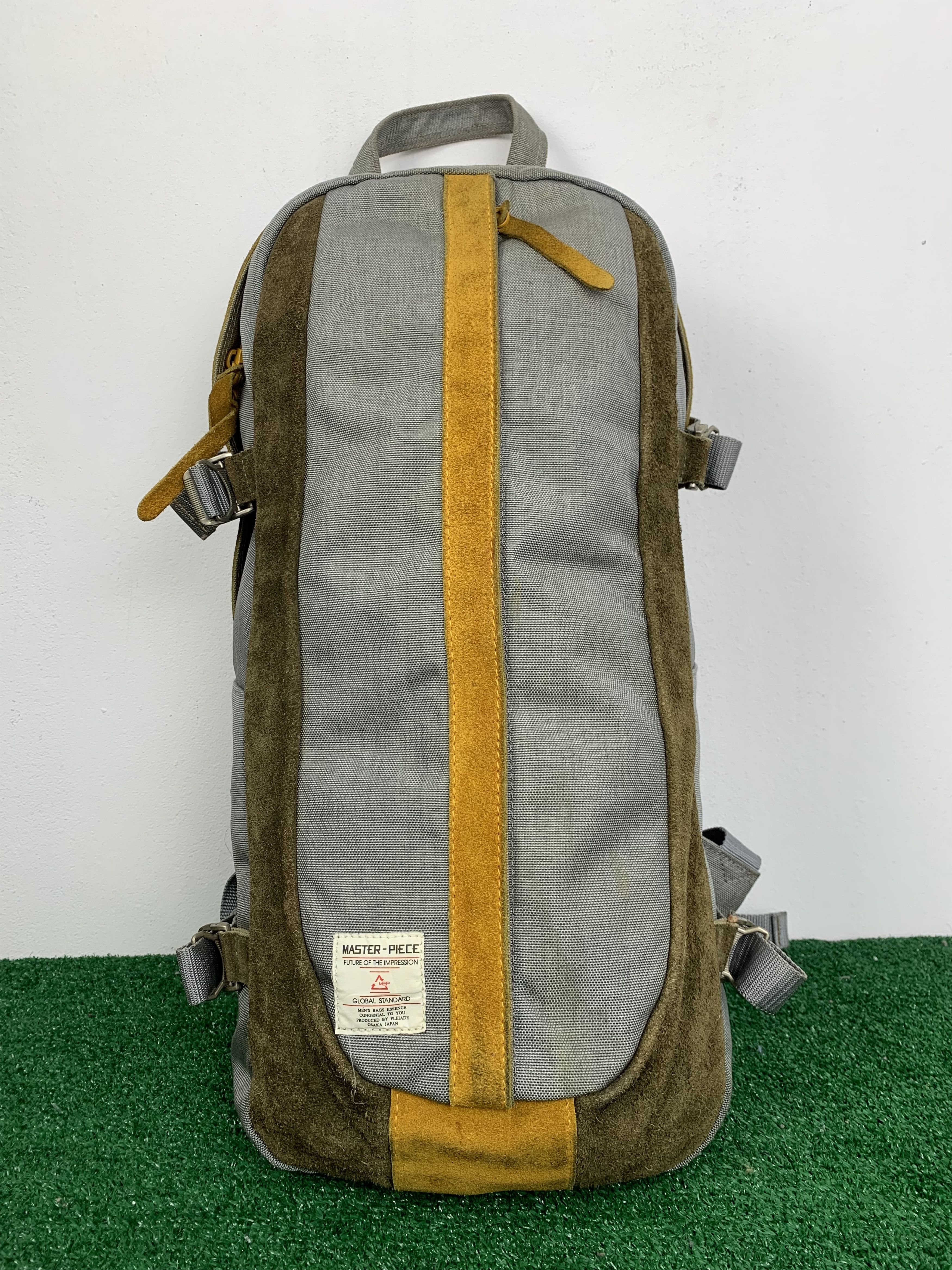 Japanese Brand Masterpiece Travel Backpack Suede Leather BG0081 Size ONE SIZE - 1 Thumbnail