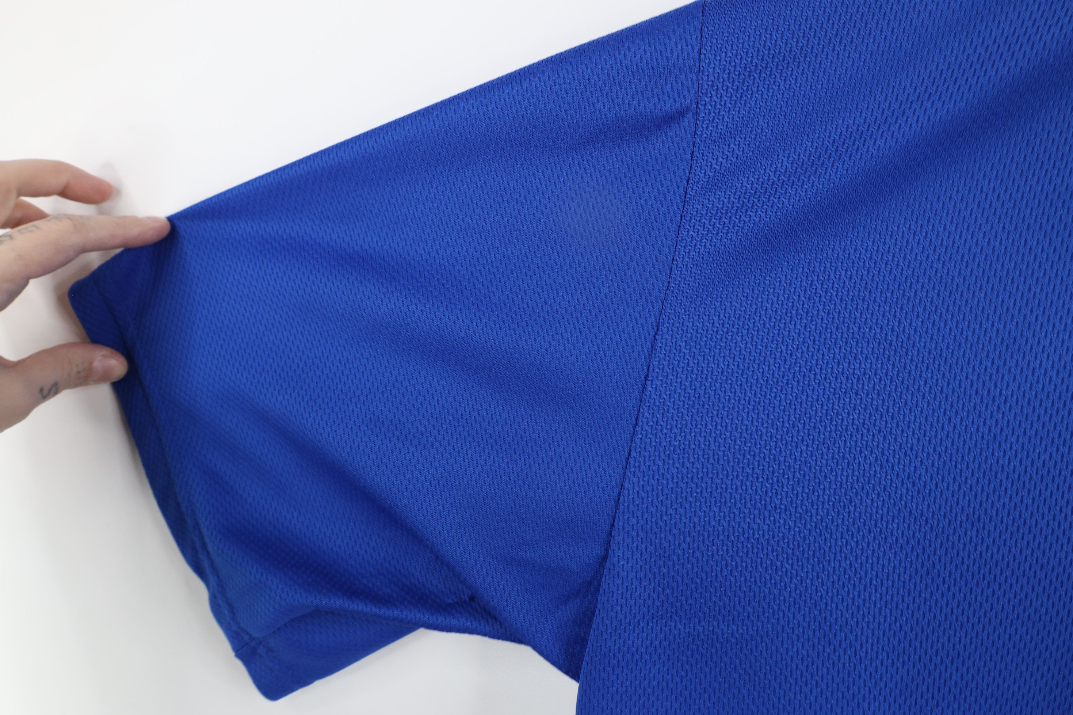 Fila × Vintage Vtg 90s Fila Short Sleeve Soccer Jersey Shirt Blue Italy Size US XL / EU 56 / 4 - 8 Thumbnail