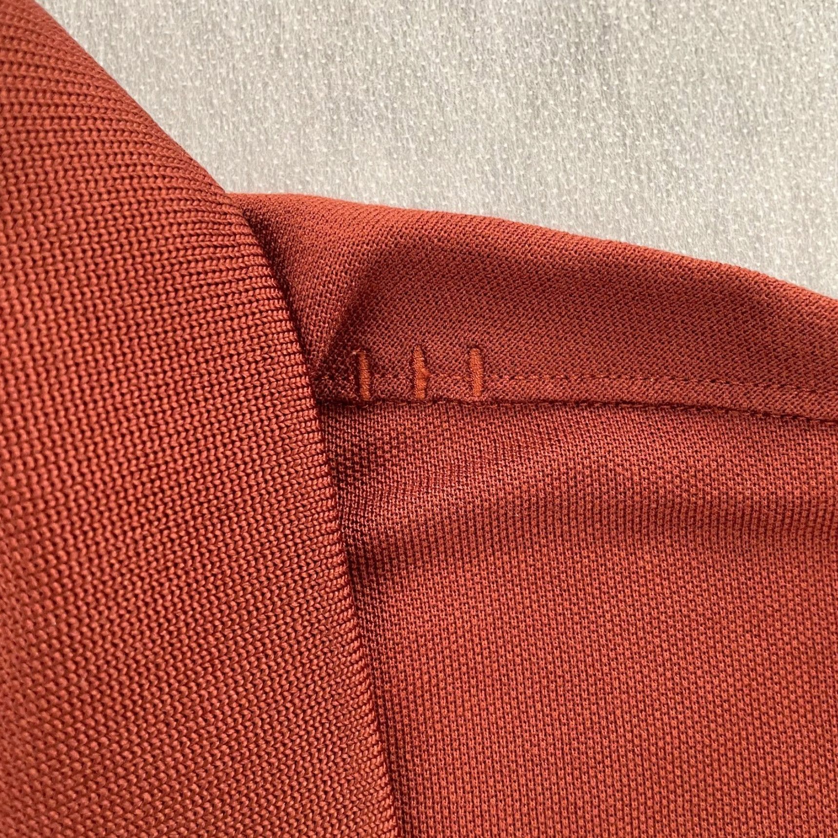 Lululemon Polo Shirt Adult Small Orange Short Sleeve Activewear Mens S