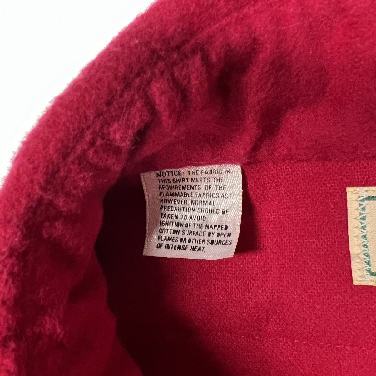 L.L. Bean × Vintage VTG LL Bean Shirt Red Button Up Flannel Heavy Outdoors 90s Size US XXL / EU 58 / 5 - 9 Thumbnail
