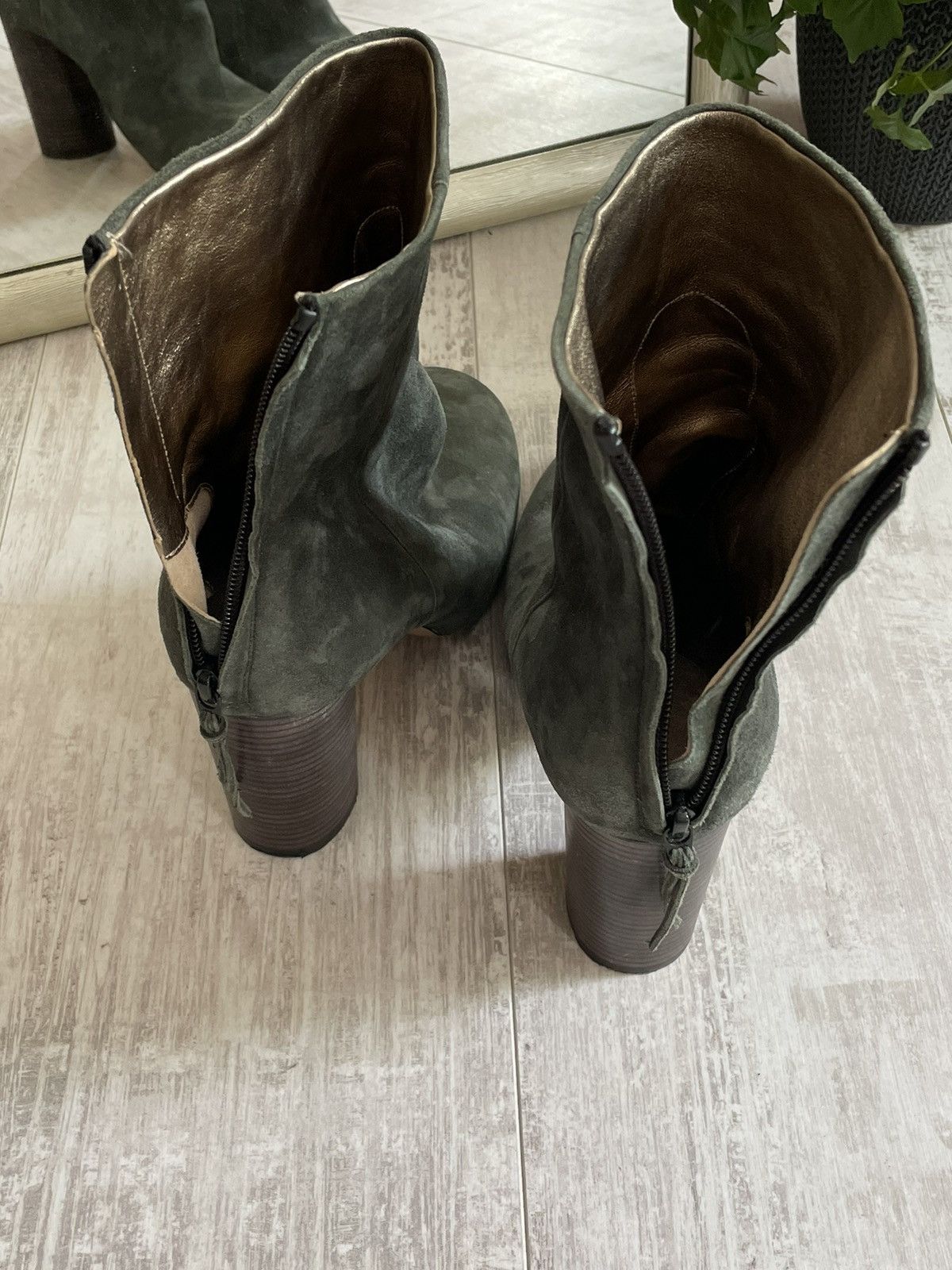 Isabel Marant Isabel Marant Suede Ankle Boots Green RARE Size US 9 / IT 39 - 5 Thumbnail