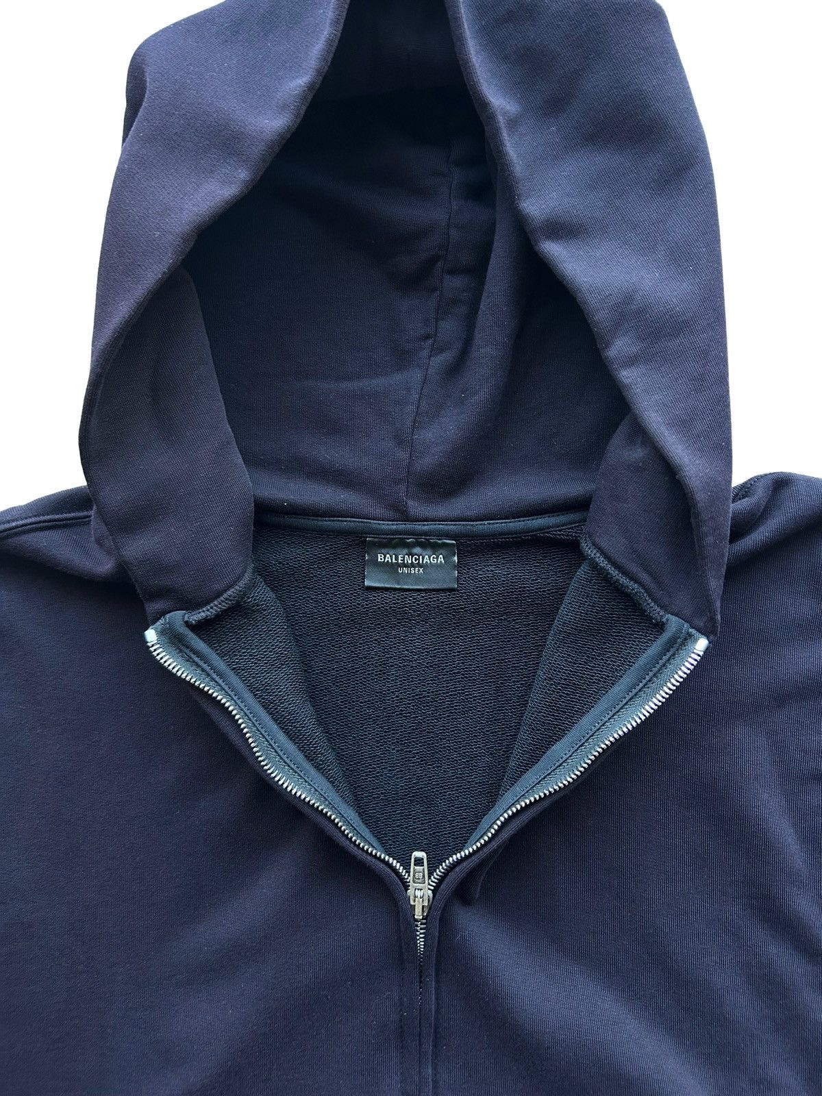 Balenciaga Balenciaga Regular Zip-Up Hoodie Size US S / EU 44-46 / 1 - 3 Thumbnail