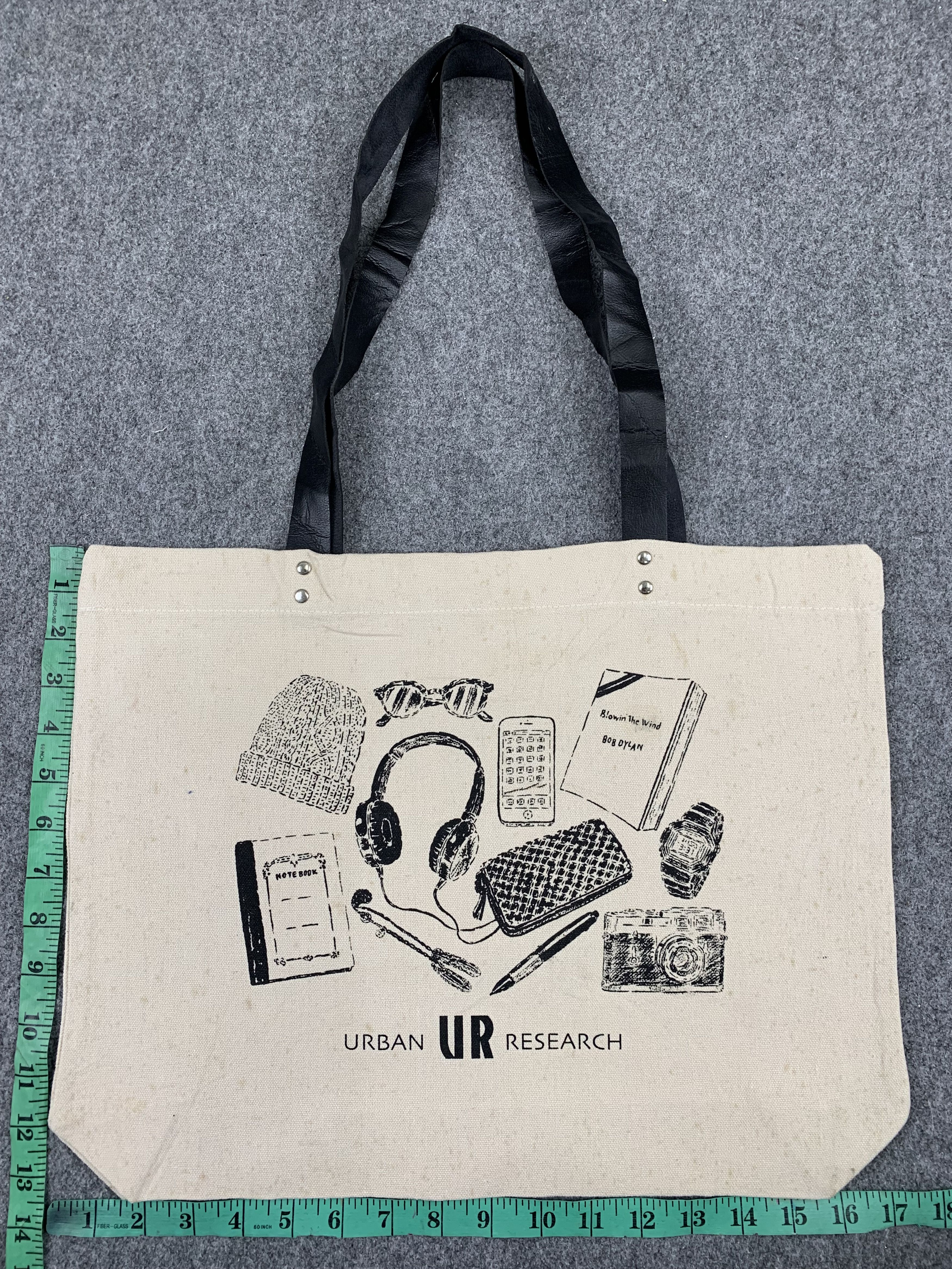 URBAN RESEARCH DOORS Vintage Urban Researcher Tote Bag BG0047 Size ONE SIZE - 3 Thumbnail