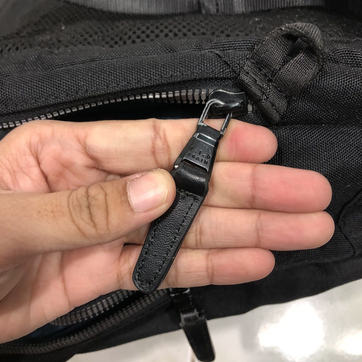 Japanese Brand 📌Rich Black Vintage Multi Use Back Pack Cordura Fabric Size ONE SIZE - 20 Thumbnail