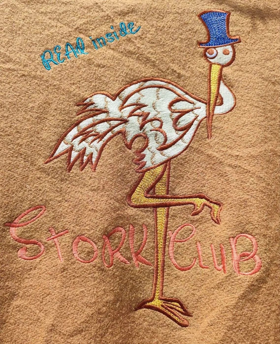 Designer × Vintage Vintage “Stork Club” Embroidered Jacket – Rose Sutherland Size US L / EU 52-54 / 3 - 2 Thumbnail