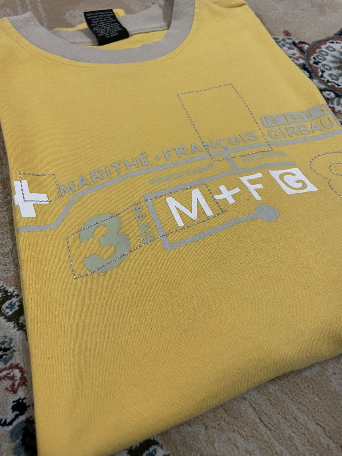 Marithe + Francois Girbaud 🔥Rare🔥Marithe Francois Girbaud Tshirt Le Jean de M+FG Size US L / EU 52-54 / 3 - 3 Thumbnail
