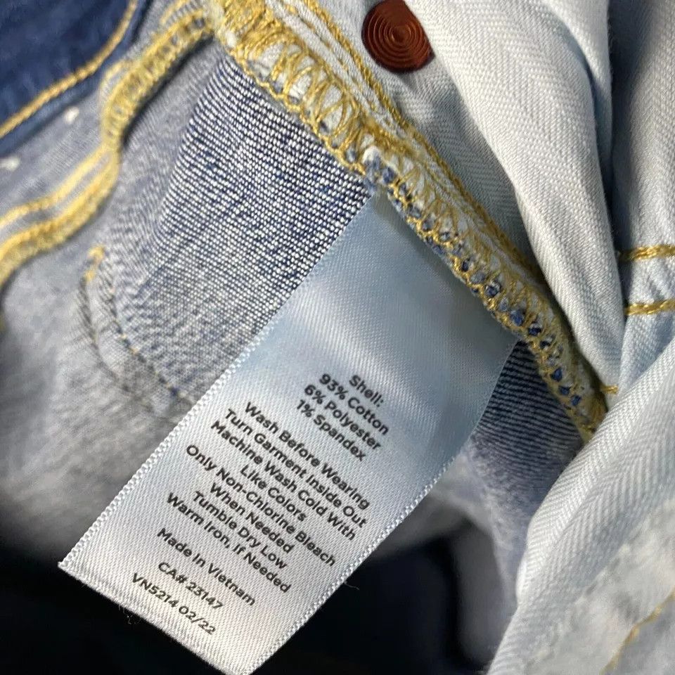 Talbots Talbots Jeans Women's 14P Modern Ankle Denim Stretch Cotton Size 36" / US 14 / IT 50 - 10 Thumbnail