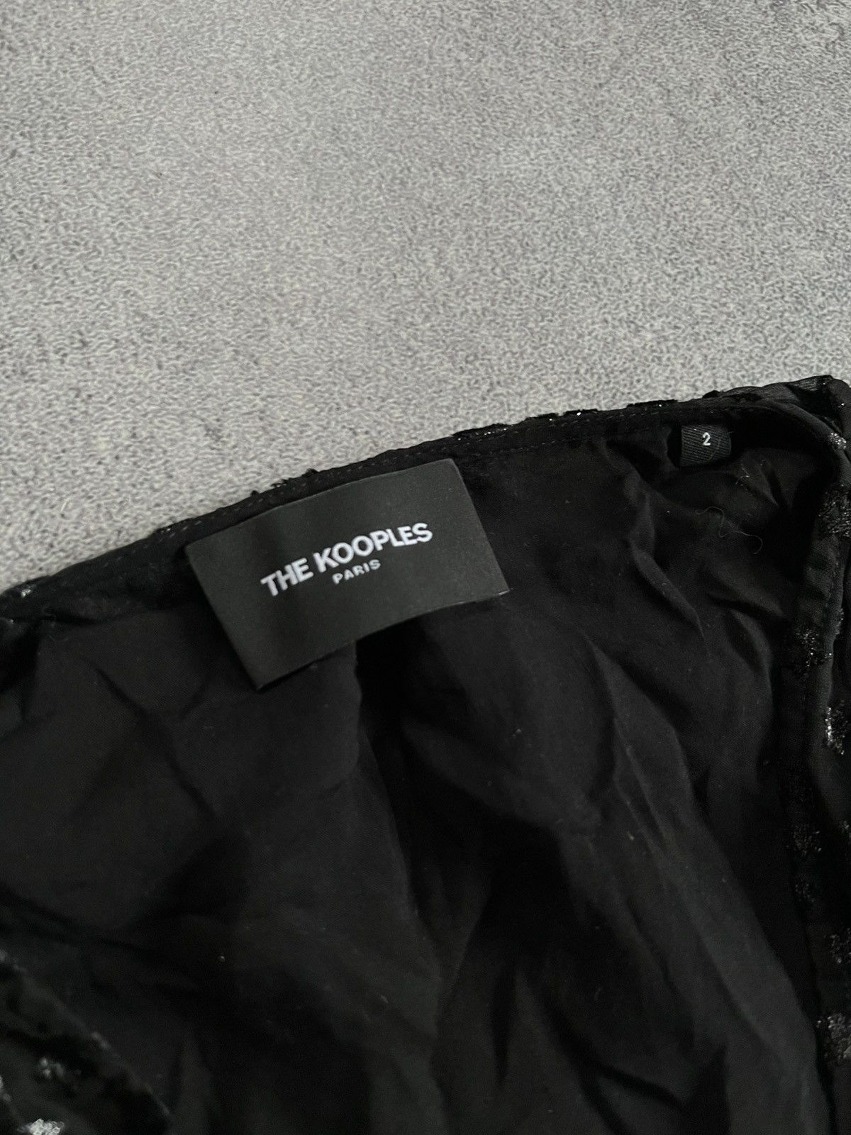 The Kooples The Kooples Blouse Top Stars Print Black Romantic Size 2 Size XS / US 0-2 / IT 36-38 - 7 Thumbnail