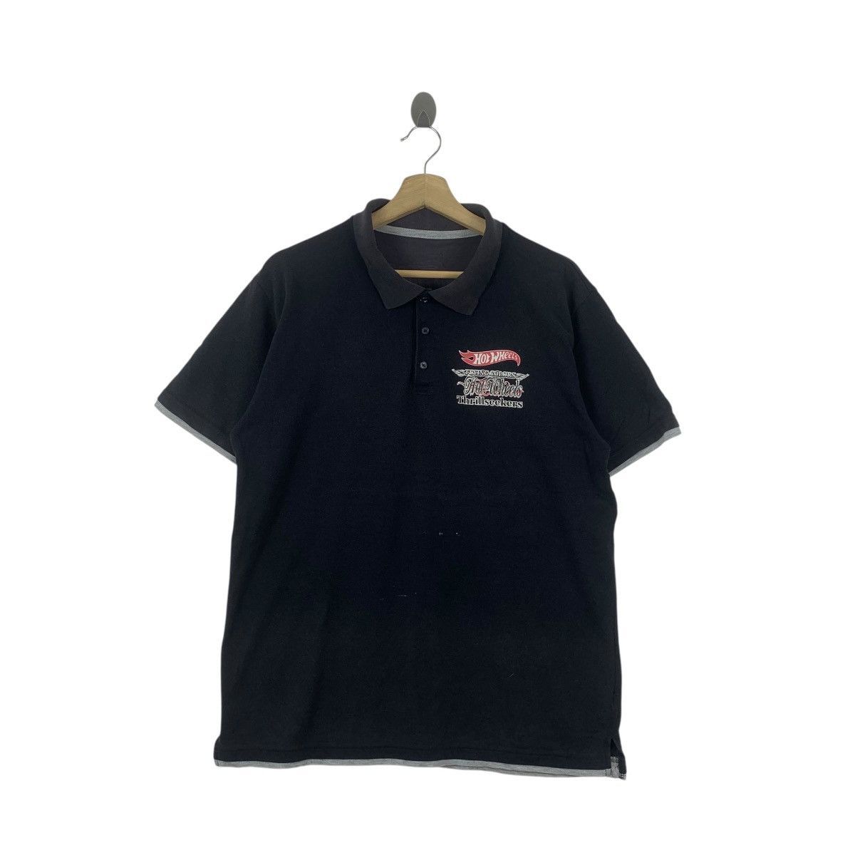 Other HOT WHEELS Thrillseekers Back Print Polo Tee Shirt Size US M / EU 48-50 / 2 - 1 Thumbnail