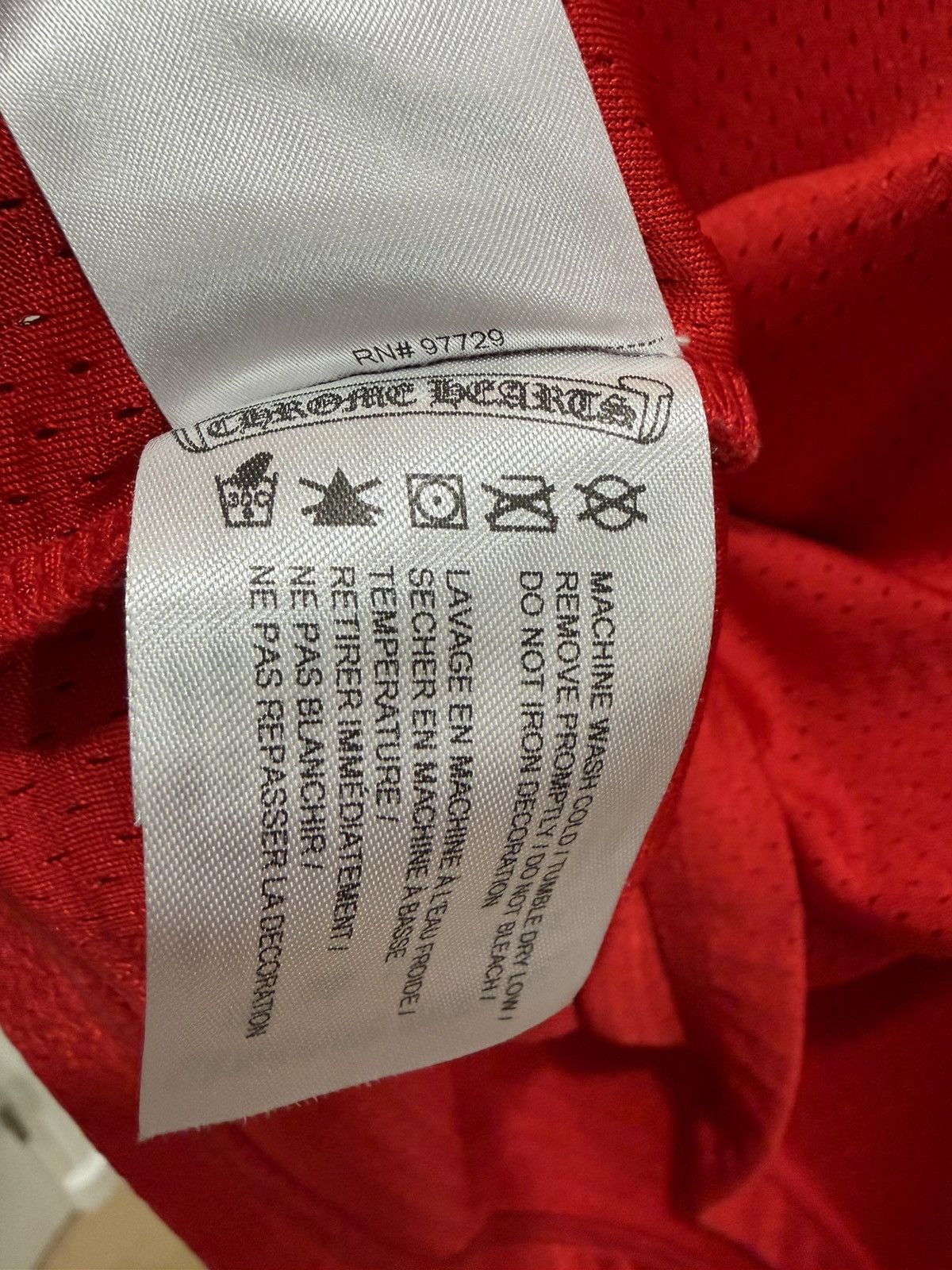 Chrome Hearts Chrome Hearts Red Team 99 Jersey Size US L / EU 52-54 / 3 - 9 Thumbnail