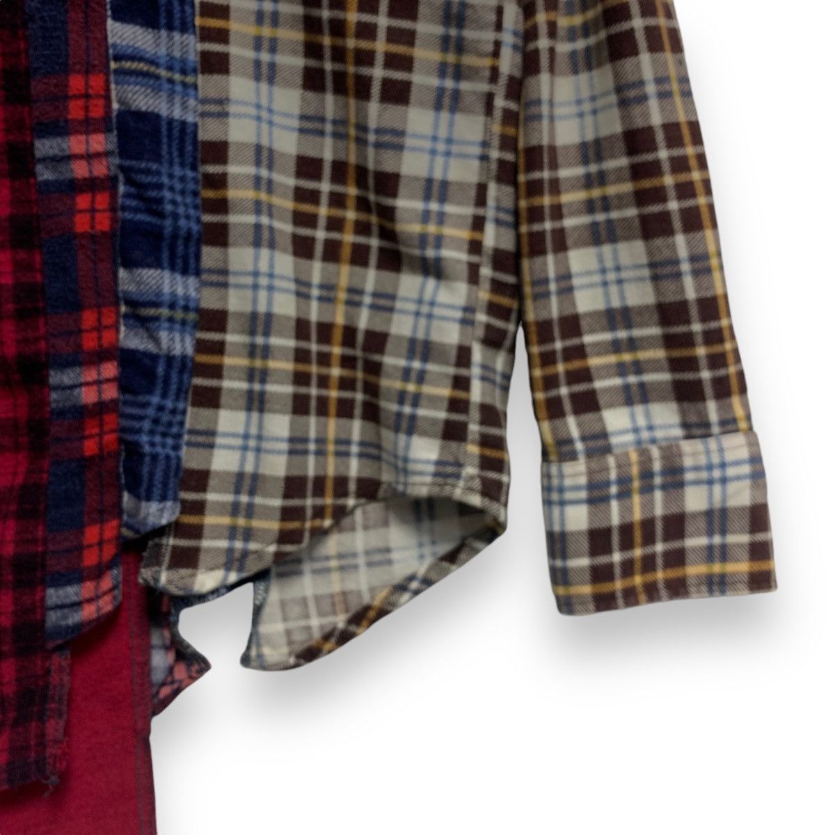 Needles Needles Rebuild 7 Cut Oversized Flannel Shirt Size US S / EU 44-46 / 1 - 5 Thumbnail