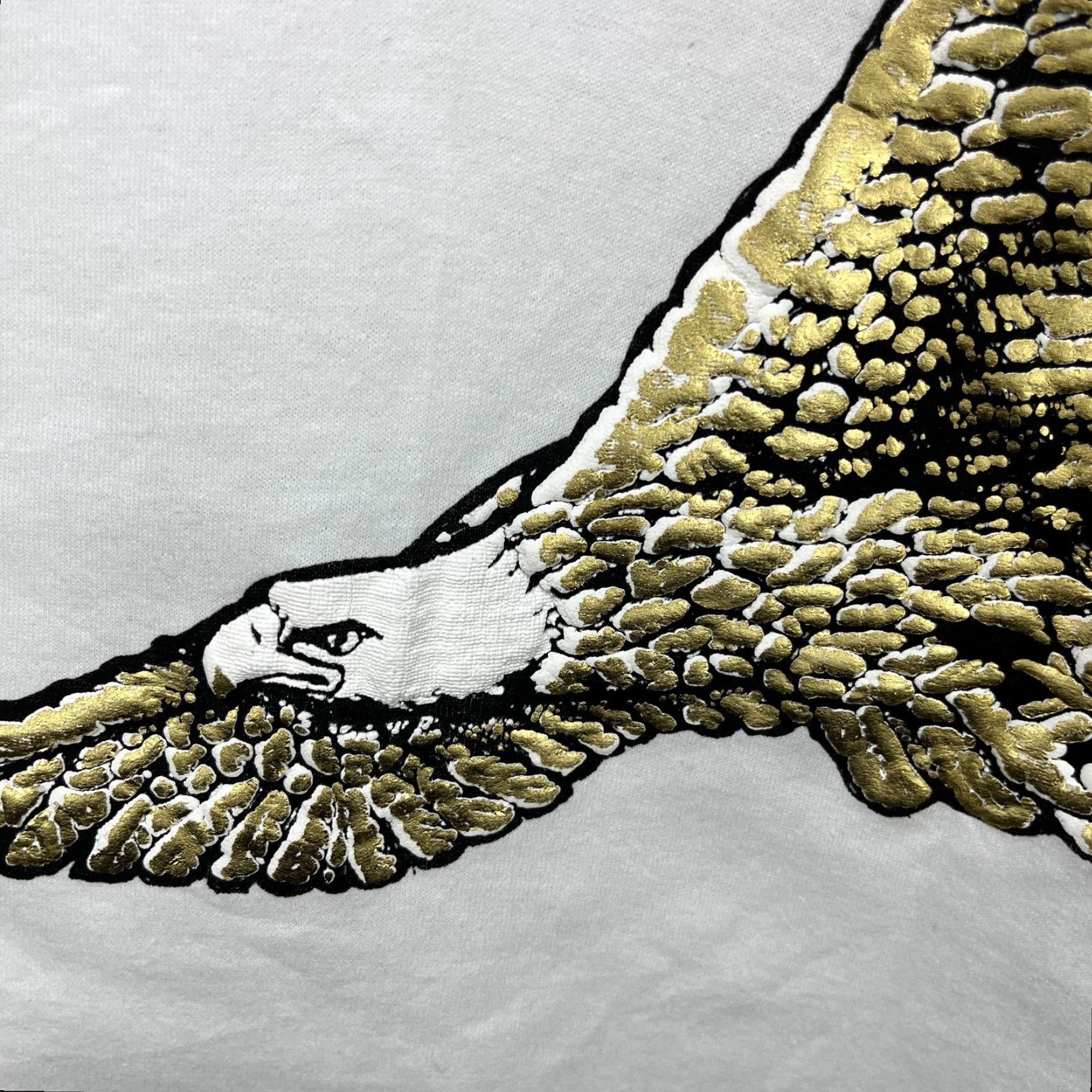 Vintage Vintage Winston Cigarettes Eagle Pocket T-Shirt XL White Men Size US XL / EU 56 / 4 - 7 Thumbnail