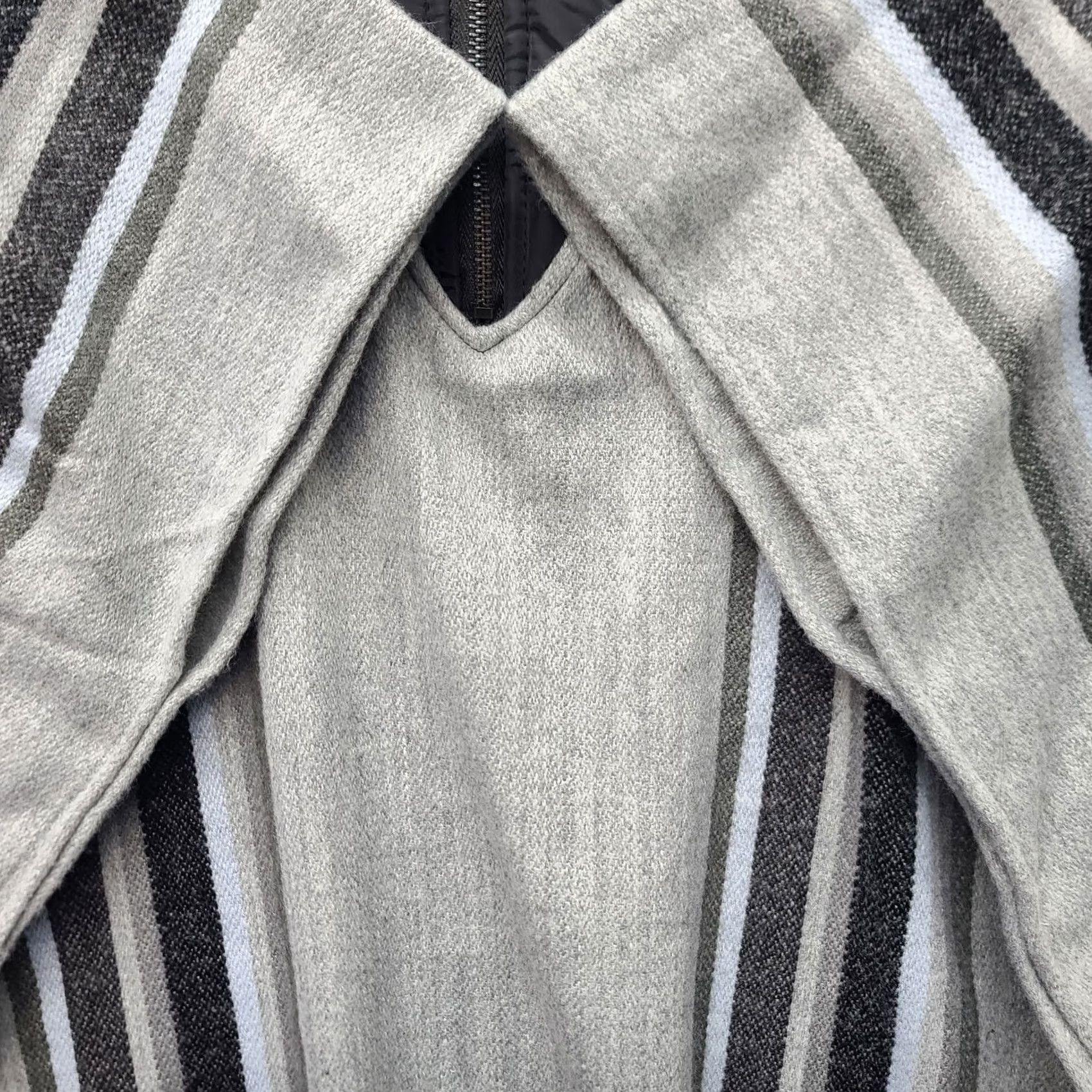 Steve Madden VINTAGE? (No) Steve Madden Cape Womens Poncho Shaw Sweater 1/4 Zip Designer Cottage Core Size ONE SIZE - 5 Thumbnail