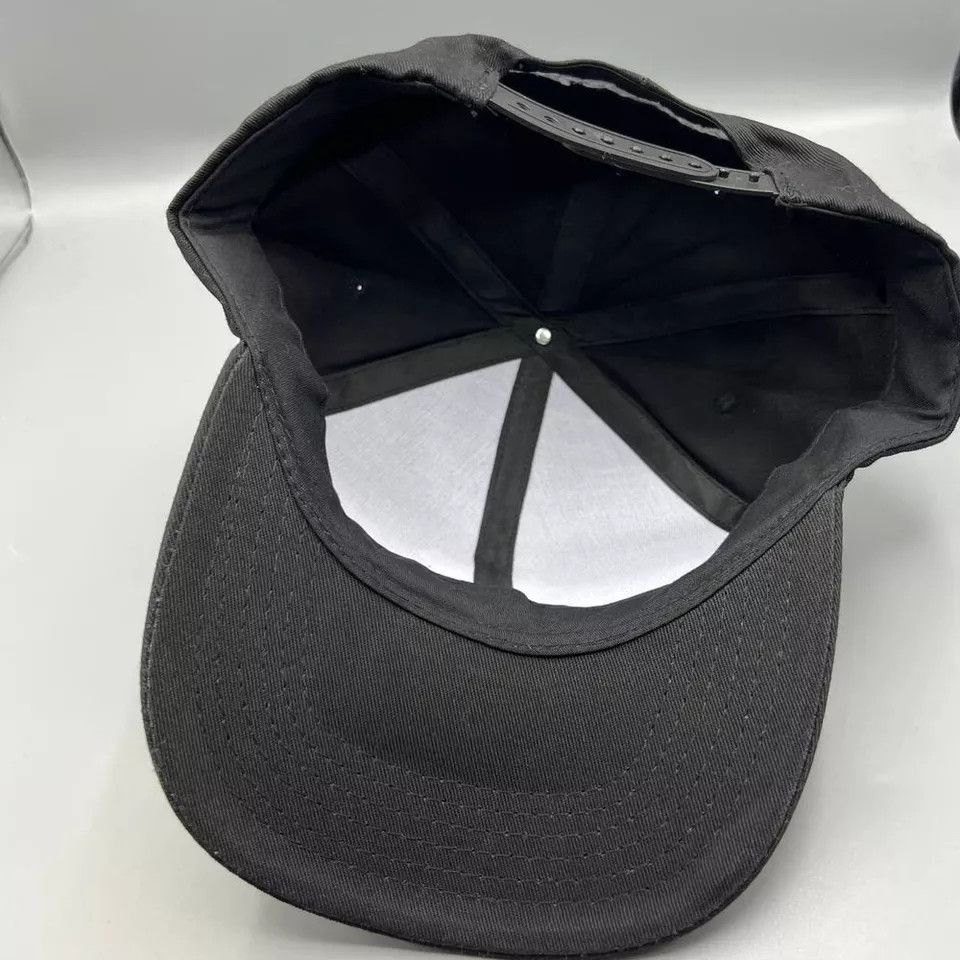 Other Nelson Rigg Hat Men Black Motorcycle Route One Snap Back Cap Size ONE SIZE - 6 Thumbnail