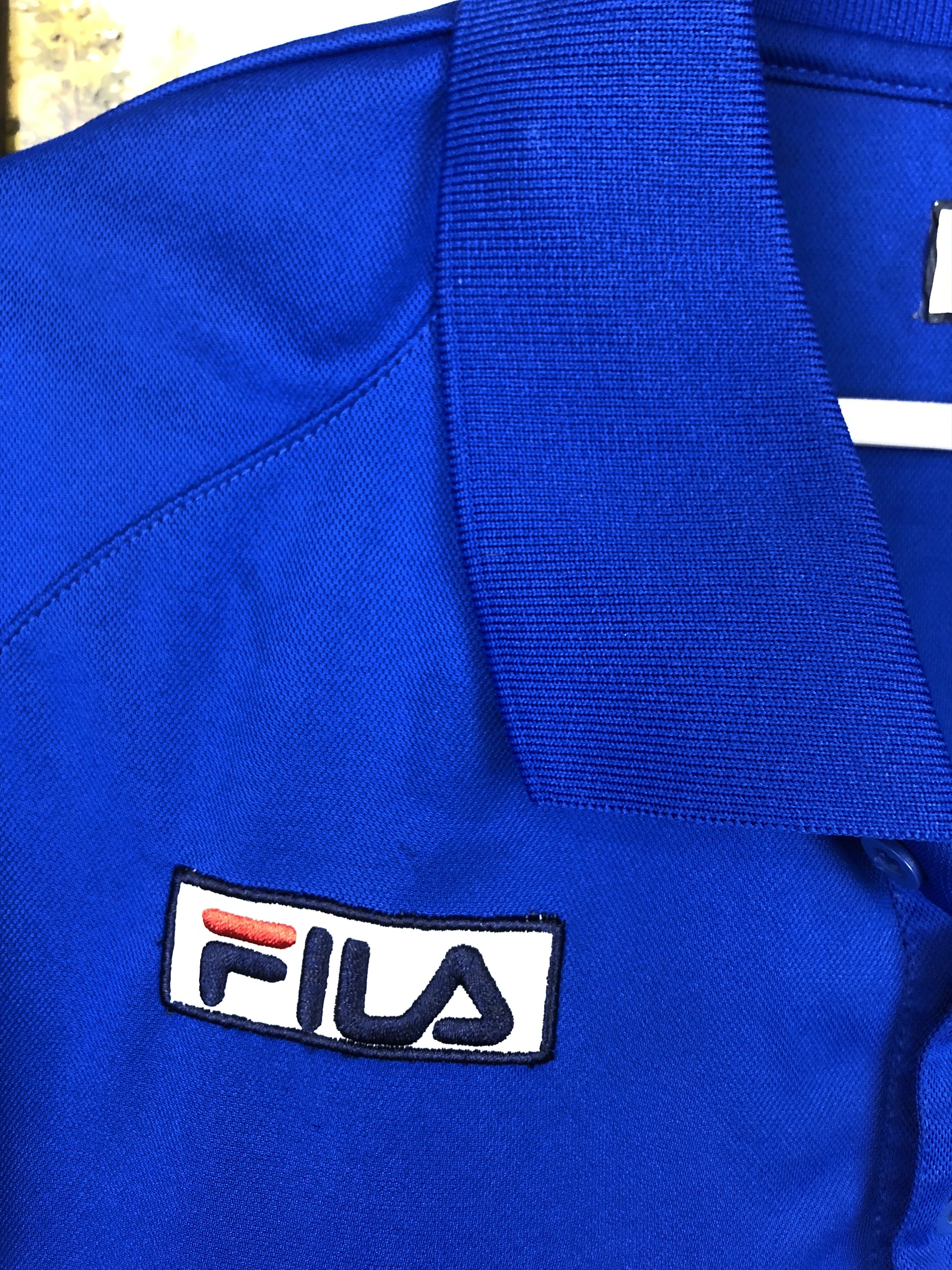 Fila Vintage Luton Town Football Shirt Soccer Jersey Mens Trikot Size US XL / EU 56 / 4 - 6 Thumbnail