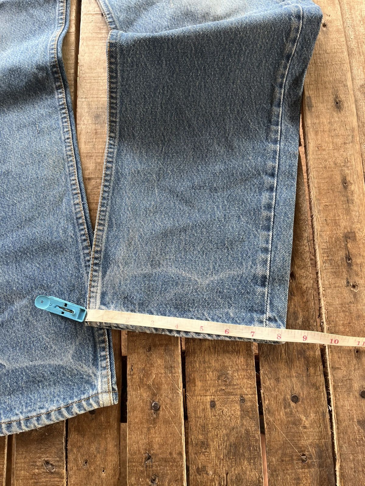 Vintage Thrashed Faded 80s’ Levi’s 501 Size US 33 - 12 Thumbnail