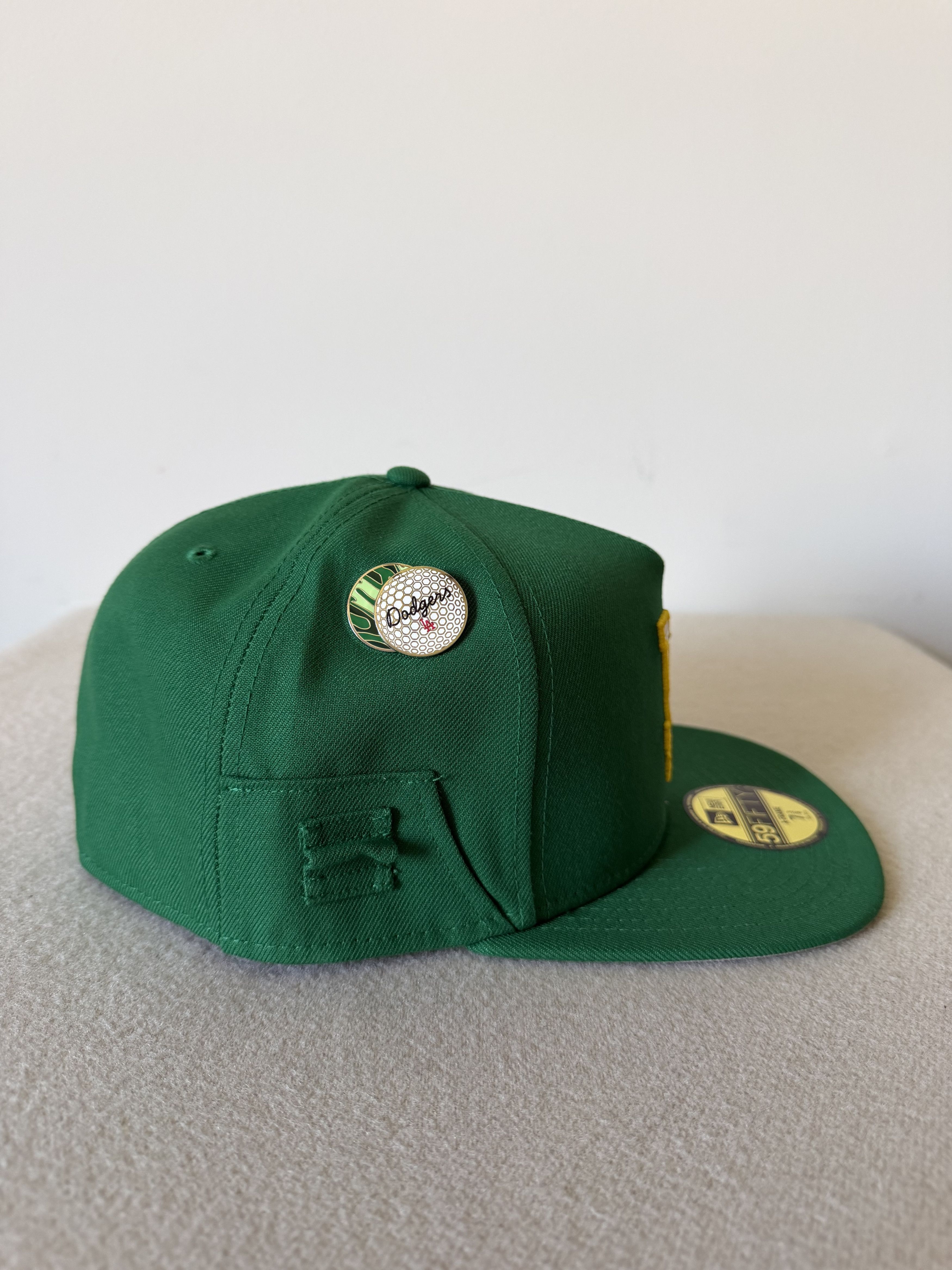 New Era 7 3/8 New Era Los Angeles Dodgers Augusta Bloom 59FIFTY Hat Size ONE SIZE - 4 Thumbnail