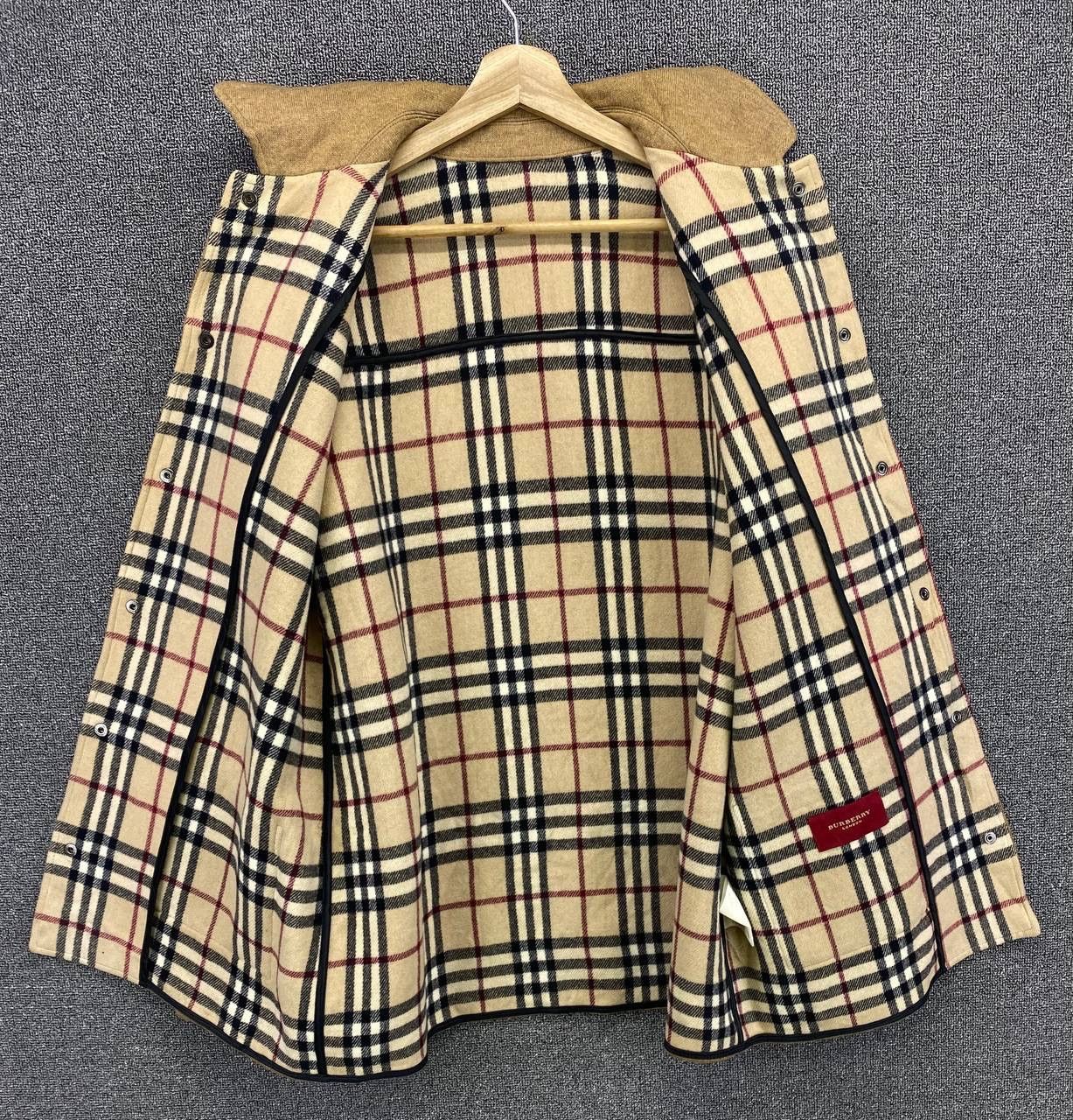 Burberry Vintage Burberry London Button Up Wool Jacket Size US M / EU 48-50 / 2 - 8 Thumbnail