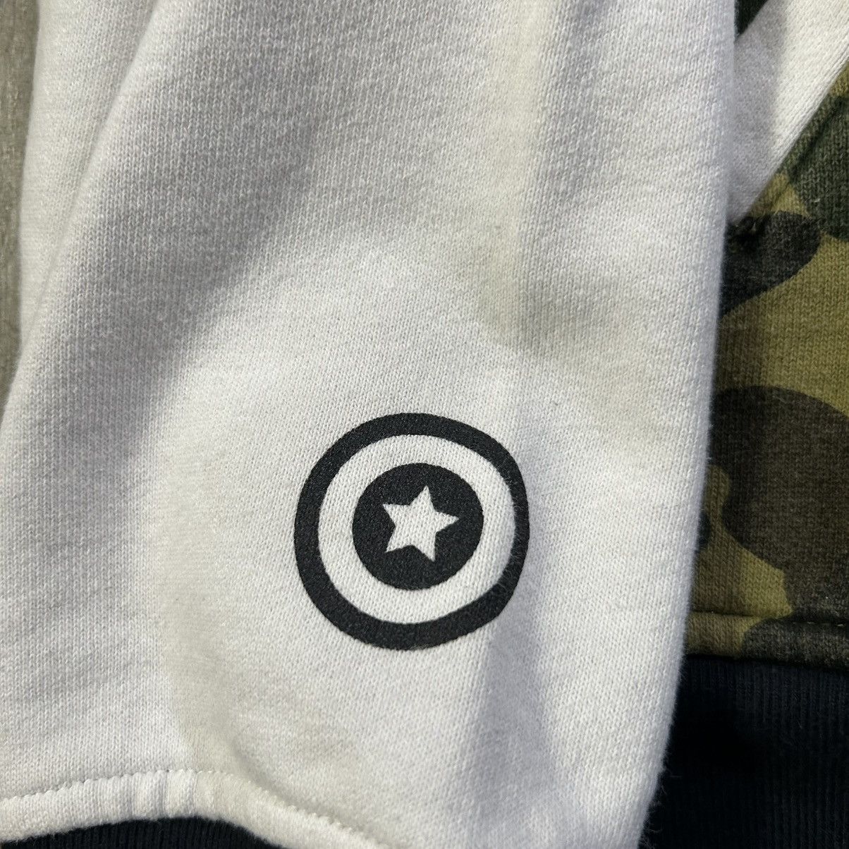 Bape BAPE 1st Camo Half Full Zip Hoodie Size US M / EU 48-50 / 2 - 3 Thumbnail