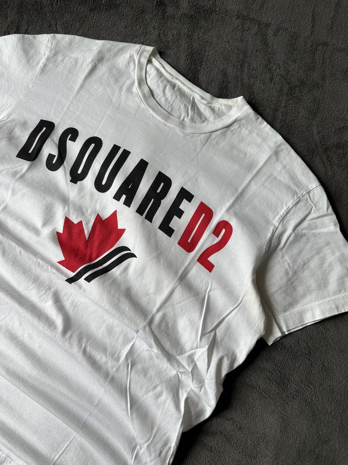 Dsquared2 × Japanese Brand DSQUARED2 TEE LOGO RED Size US M / EU 48-50 / 2 - 3 Thumbnail