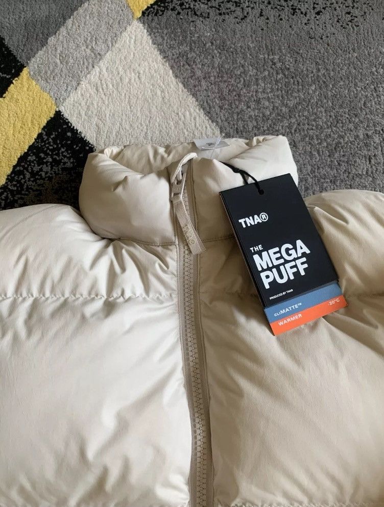 TNA TNA Mega Puff Beige Puffer Jacket Size ONE SIZE - 2 Thumbnail