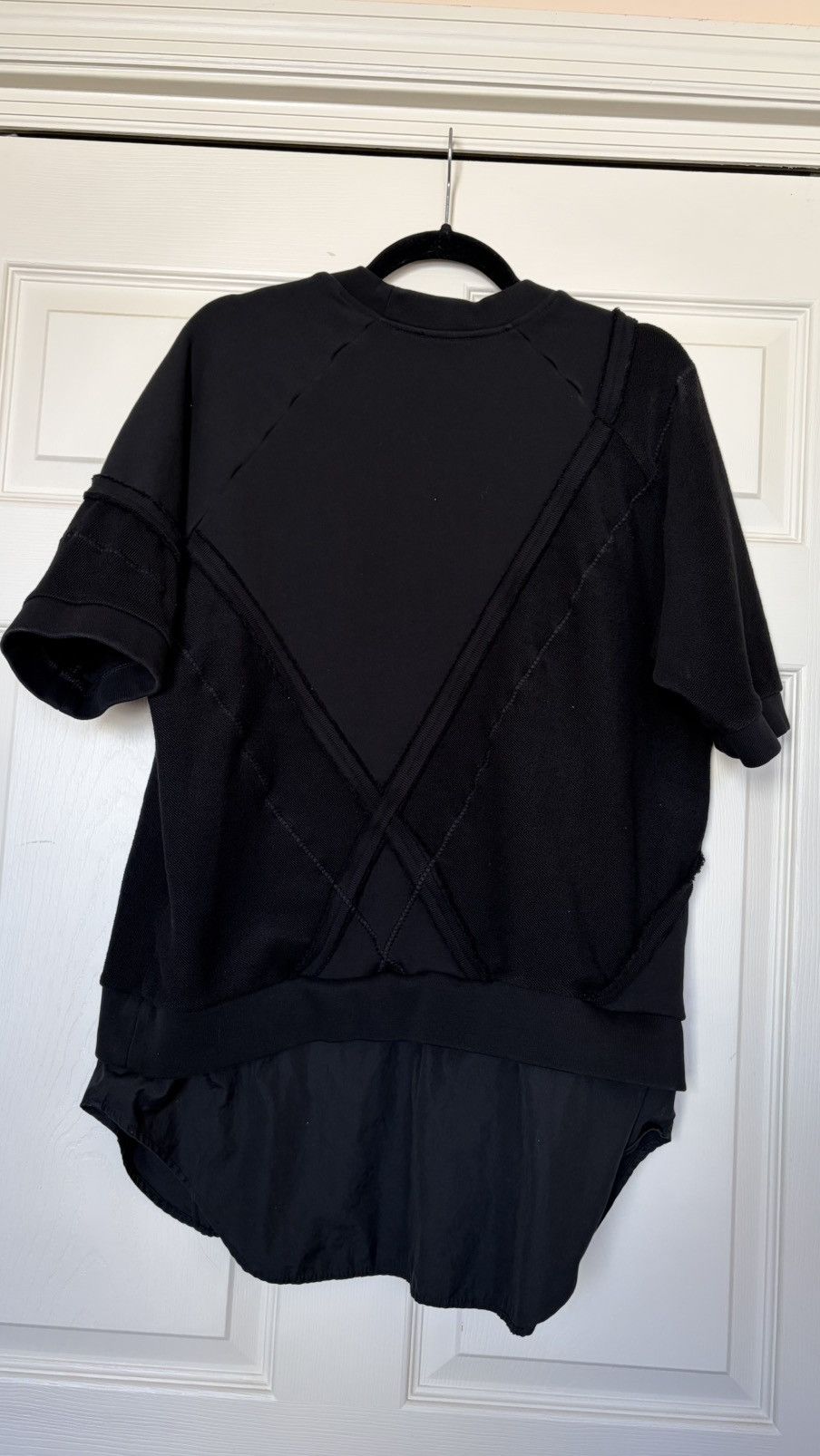 3.1 Phillip Lim 3.1 Phillip Lim Asymmetric Layered Sweatshirt XL Black Size US XL / EU 56 / 4 - 5 Thumbnail
