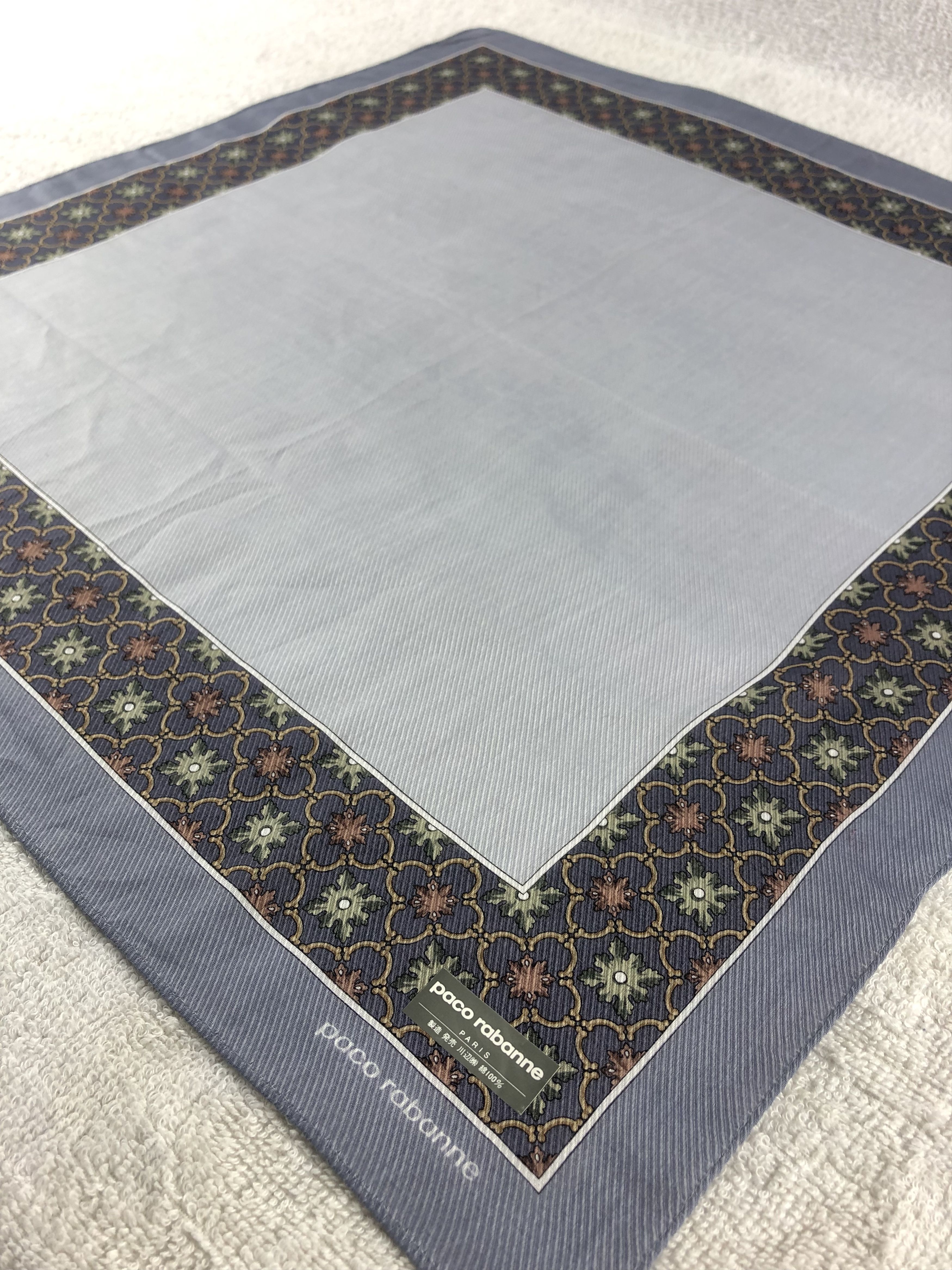 Paco Rabanne × Vintage Paco Rabanne Handkerchief / Bandana / Neckerchief Size ONE SIZE - 4 Thumbnail